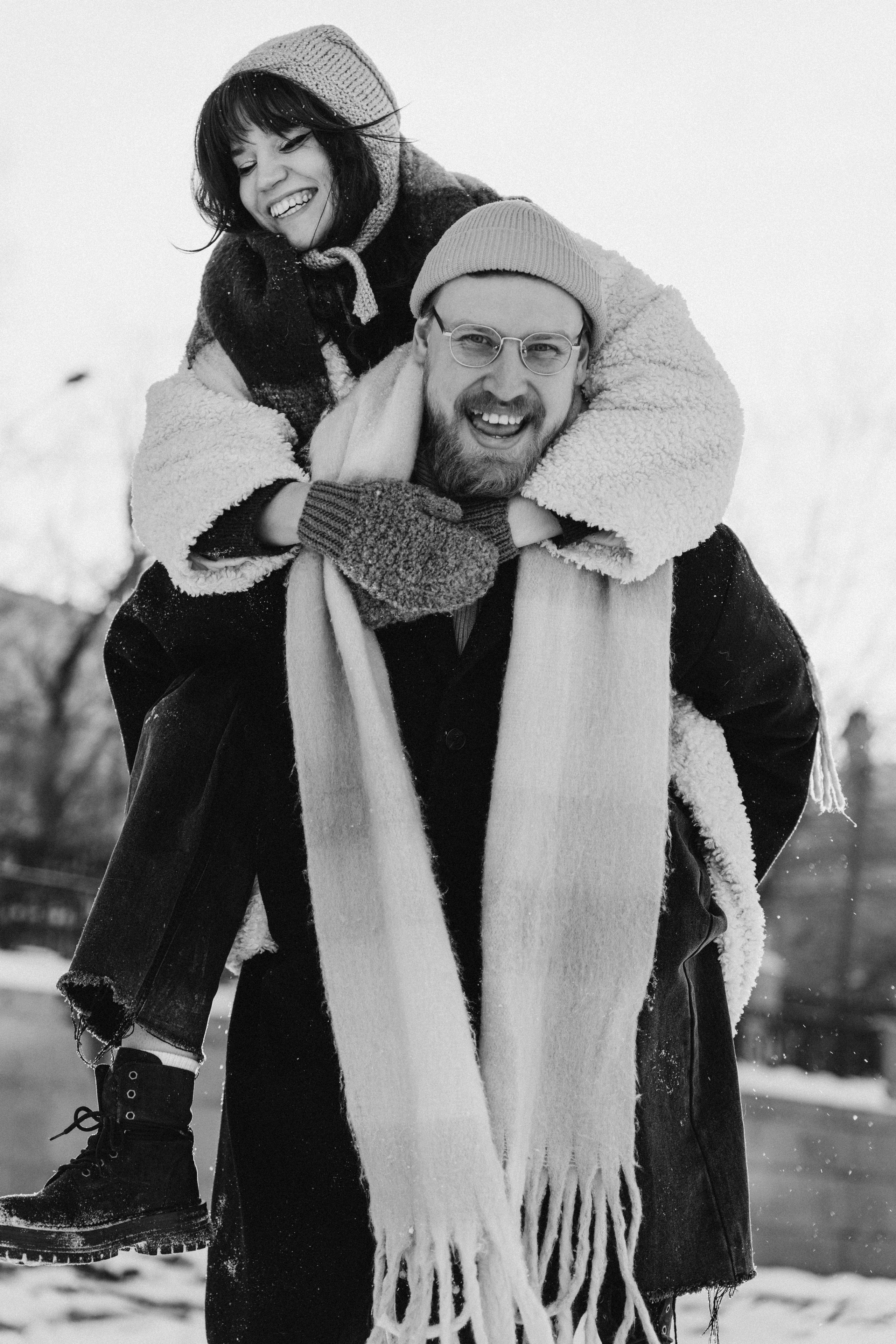 Парная фотосессия в Санкт-Петербурге. Фотосессия на замерзшем льду. Федосова Елизавета - фотограф Санкт-Петербург. fedosova__ph