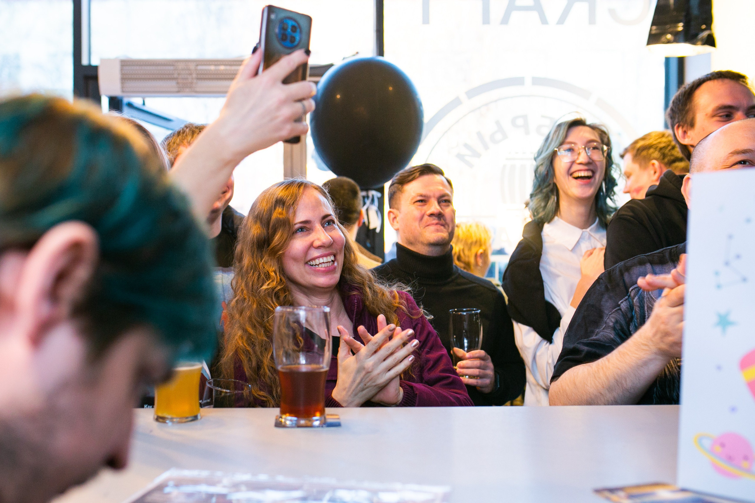 День рождения бара Добрый бондарь. Фотограф в Новосибирске Ася Зверева