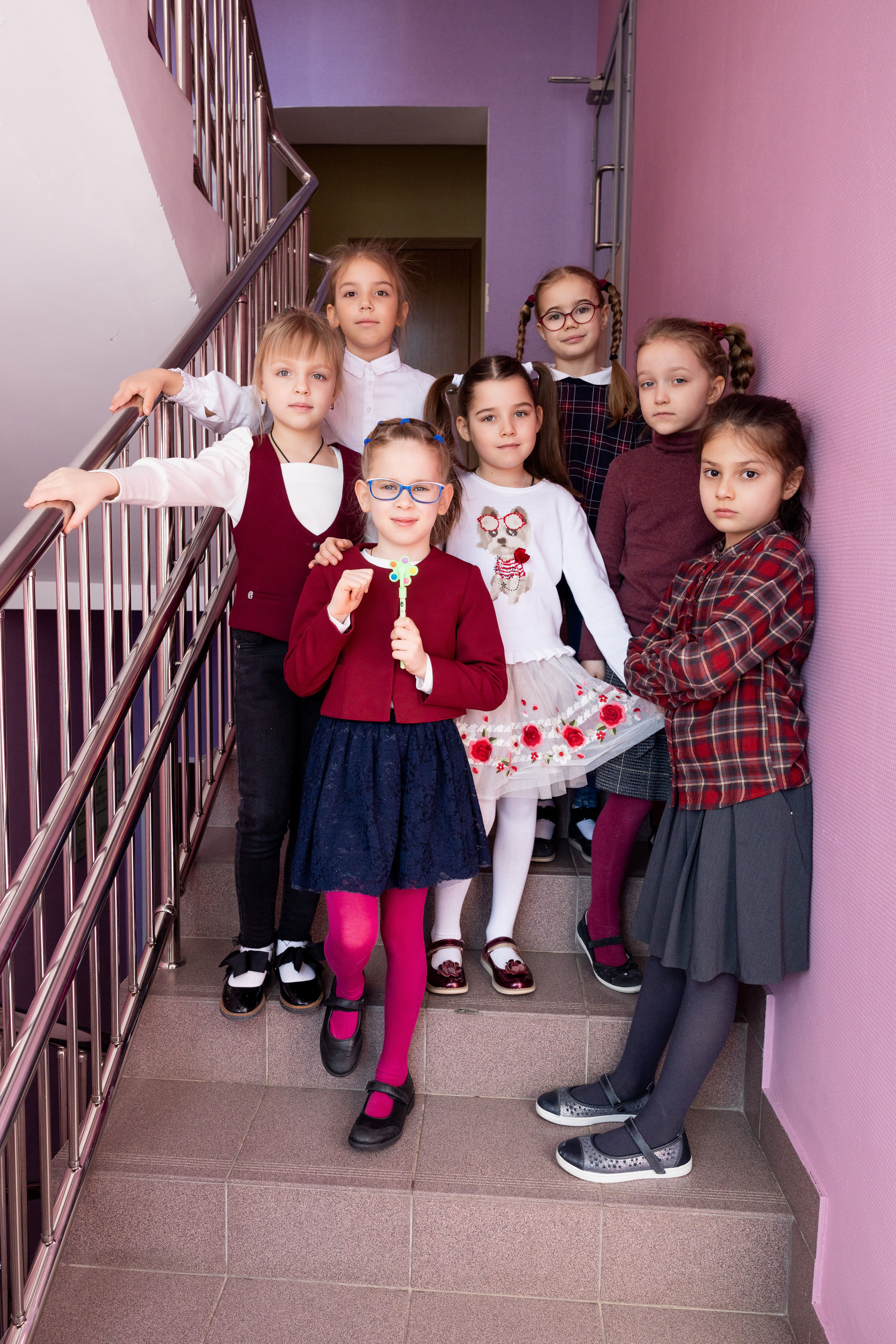 1-й класс в школе, Камила. Выпускные фотоальбомы в Коломне. Валерий и Светлана Щавелевы