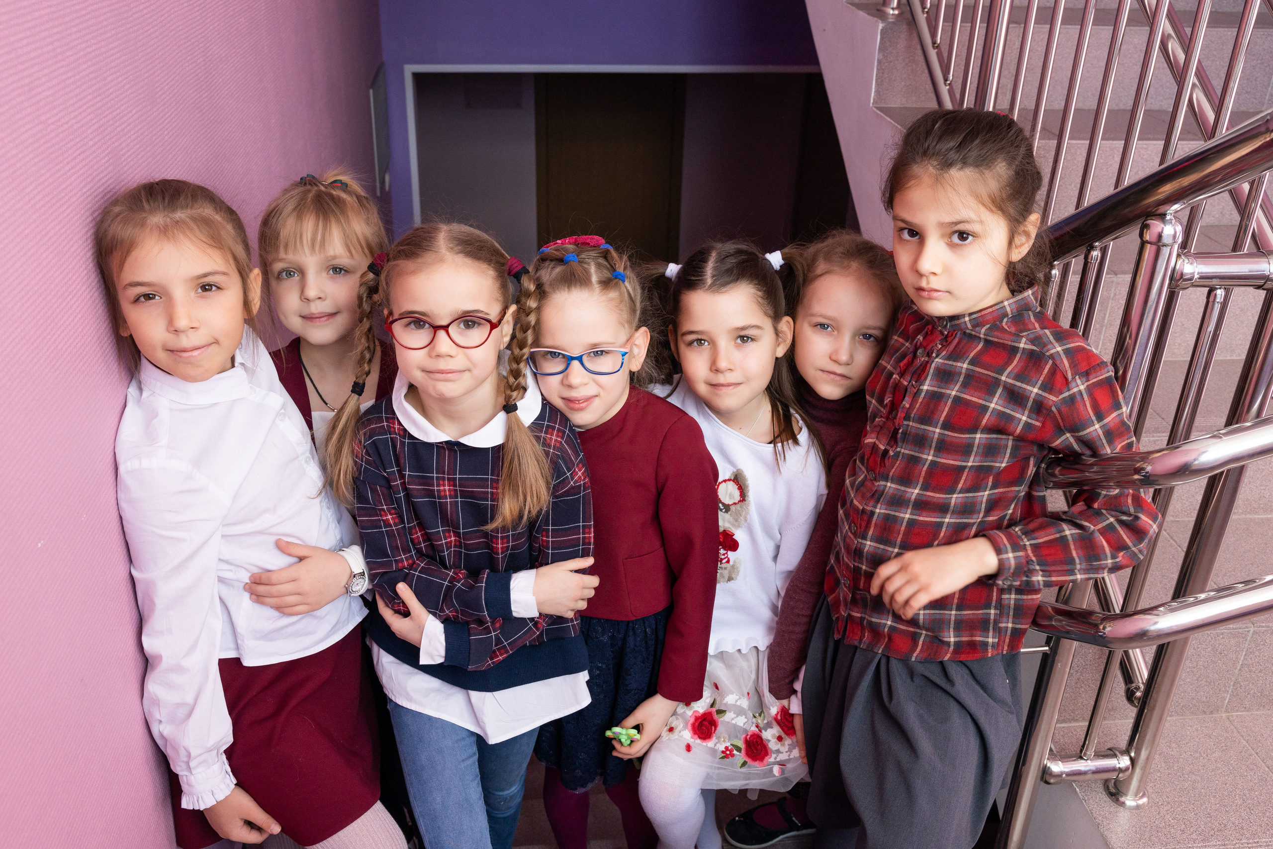 1-й класс в школе, Камила. Выпускные фотоальбомы в Коломне. Валерий и Светлана Щавелевы