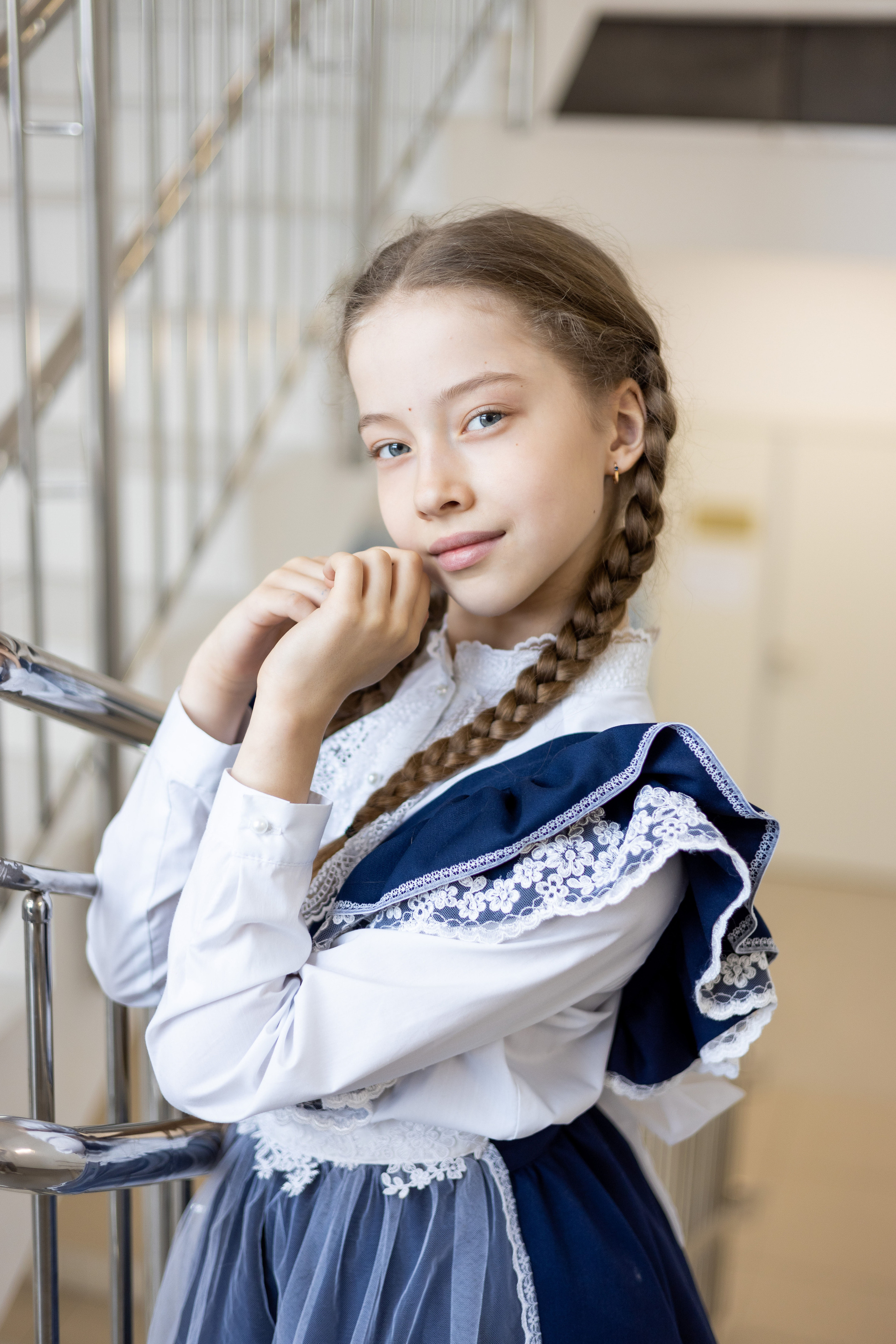 4-й класс в школе, Милена. Выпускные фотоальбомы в Коломне. Валерий и Светлана Щавелевы