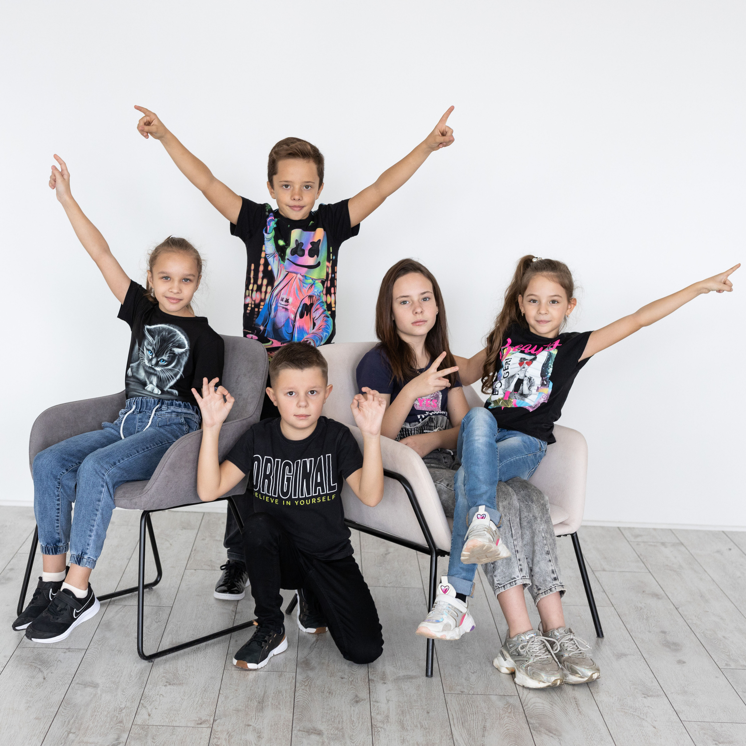 Студийные фото школьного фотографа в Коломне.