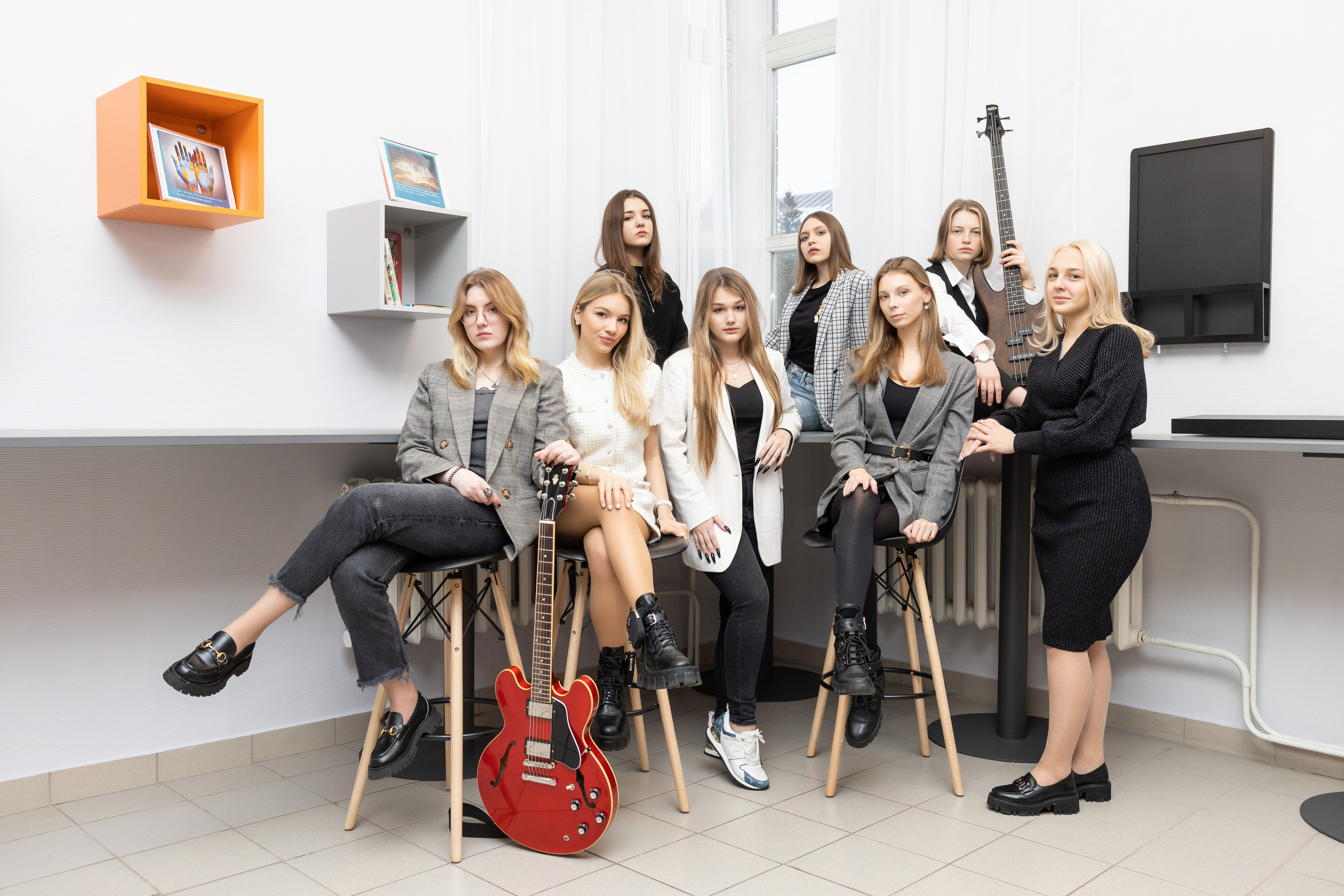 Анастасия, фотосессия для школьного альбома. Выпускные фотоальбомы в Коломне. Валерий и Светлана Щавелевы