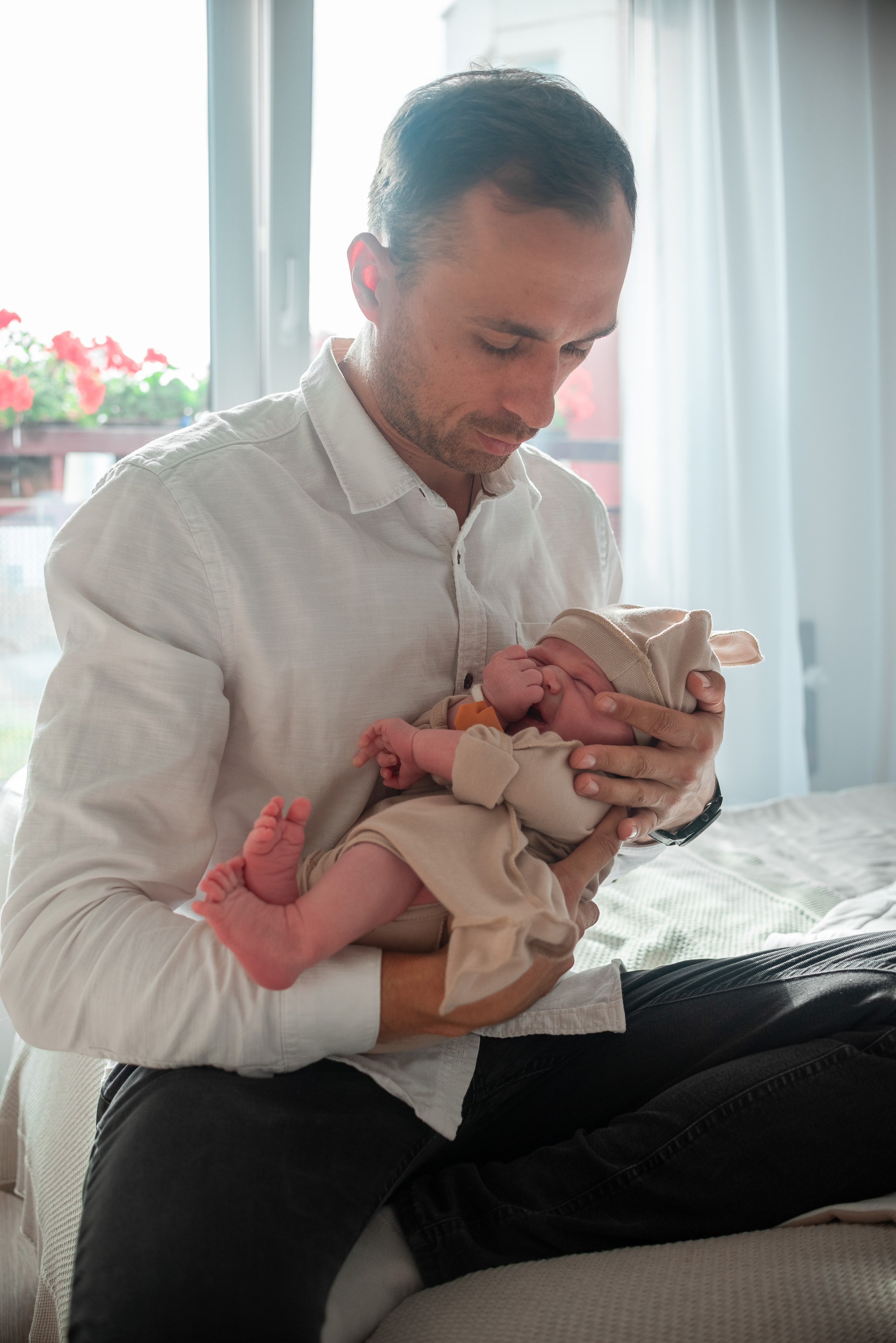 Выписка Константина 2РД. Семейный фотограф на выписку из роддома и крещение Минск Настя Гришук