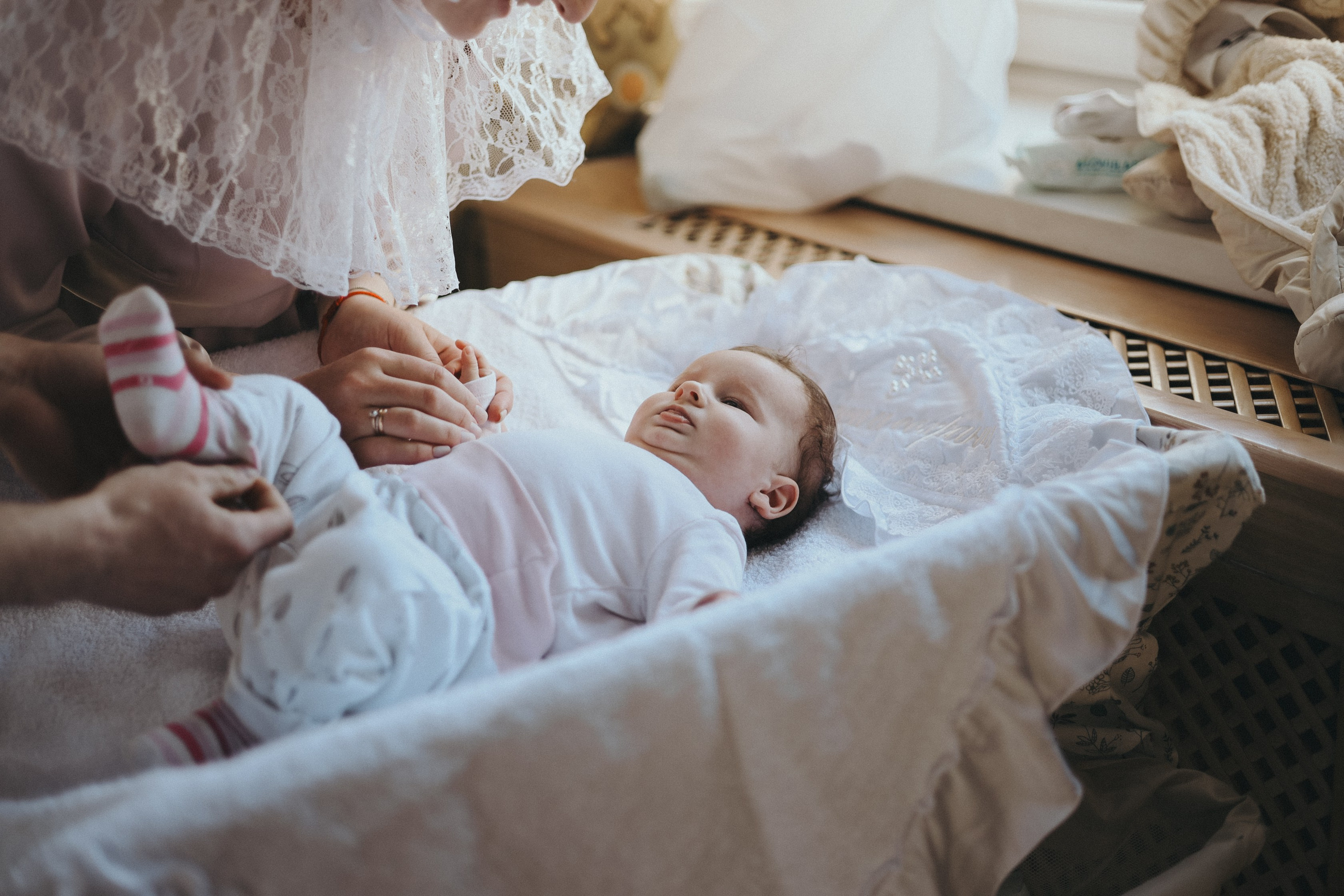 Крещение Агаты. Фотограф Мария Лаенко