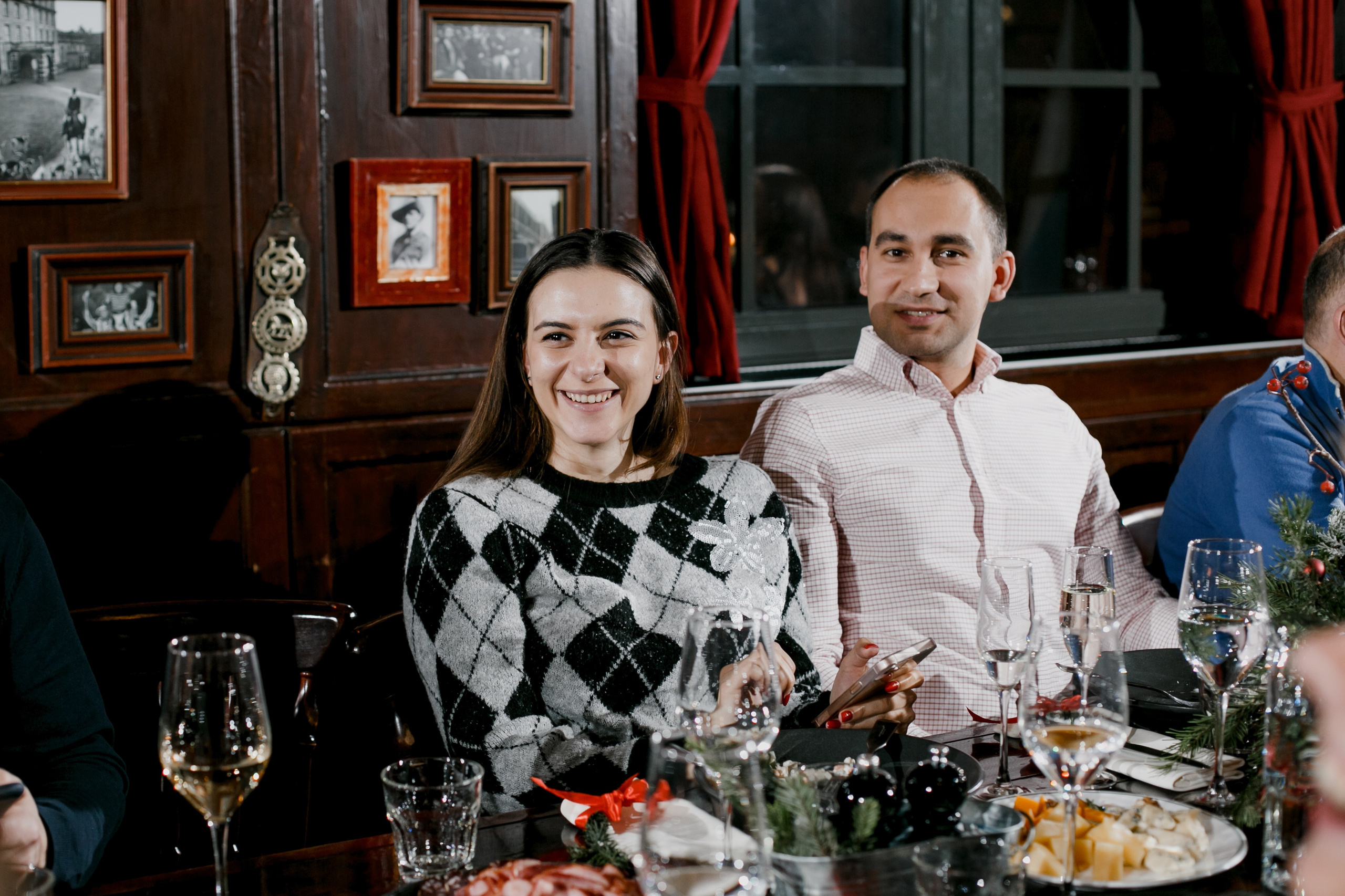 Новогодний корпоратив ГК «Хорошие рестораны». Майя Алиева Свадебный фотограф в Санкт-Петербурге