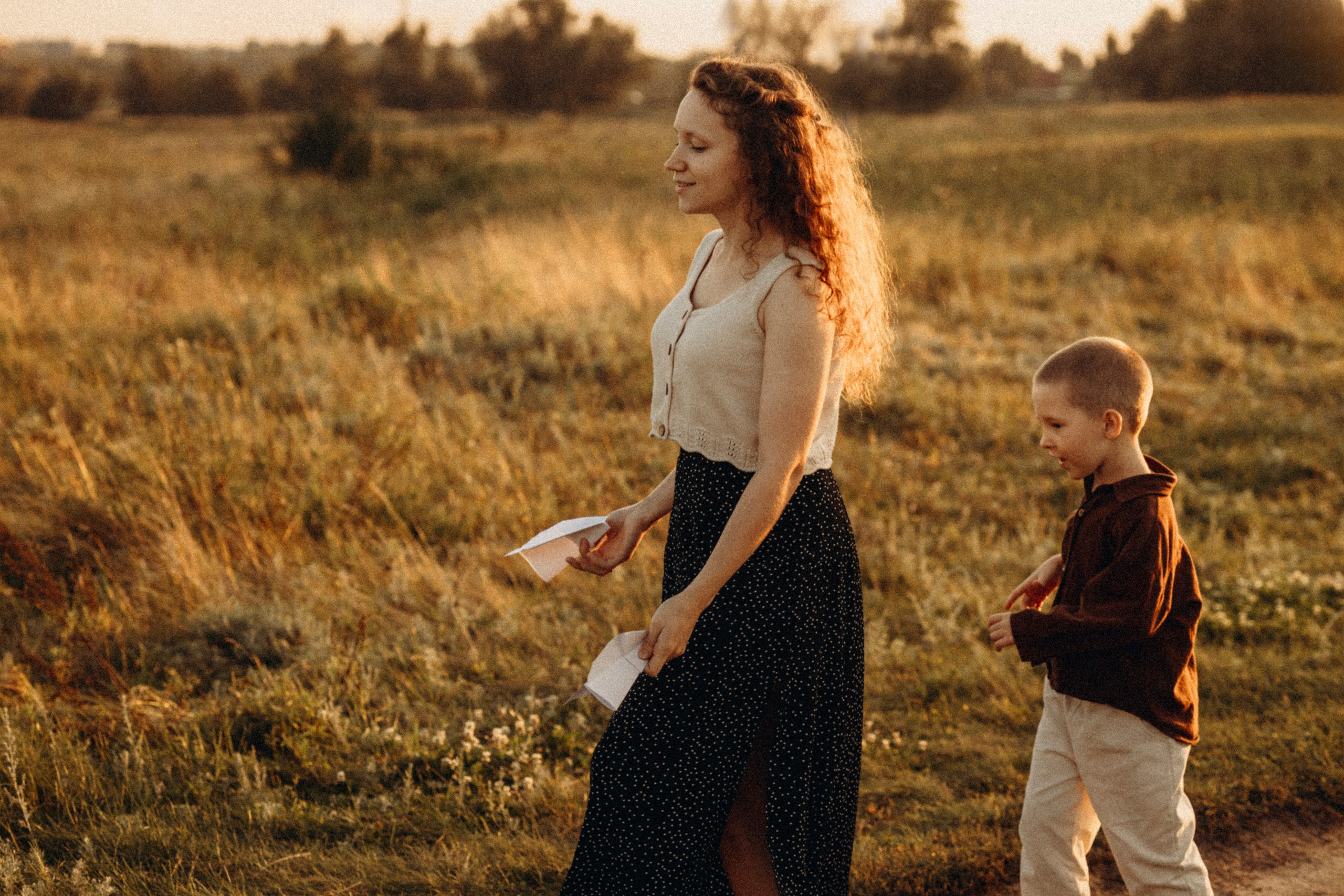 В лучах заката. Lifestyle семейный и детский фотограф в Омске Иванова Екатерина