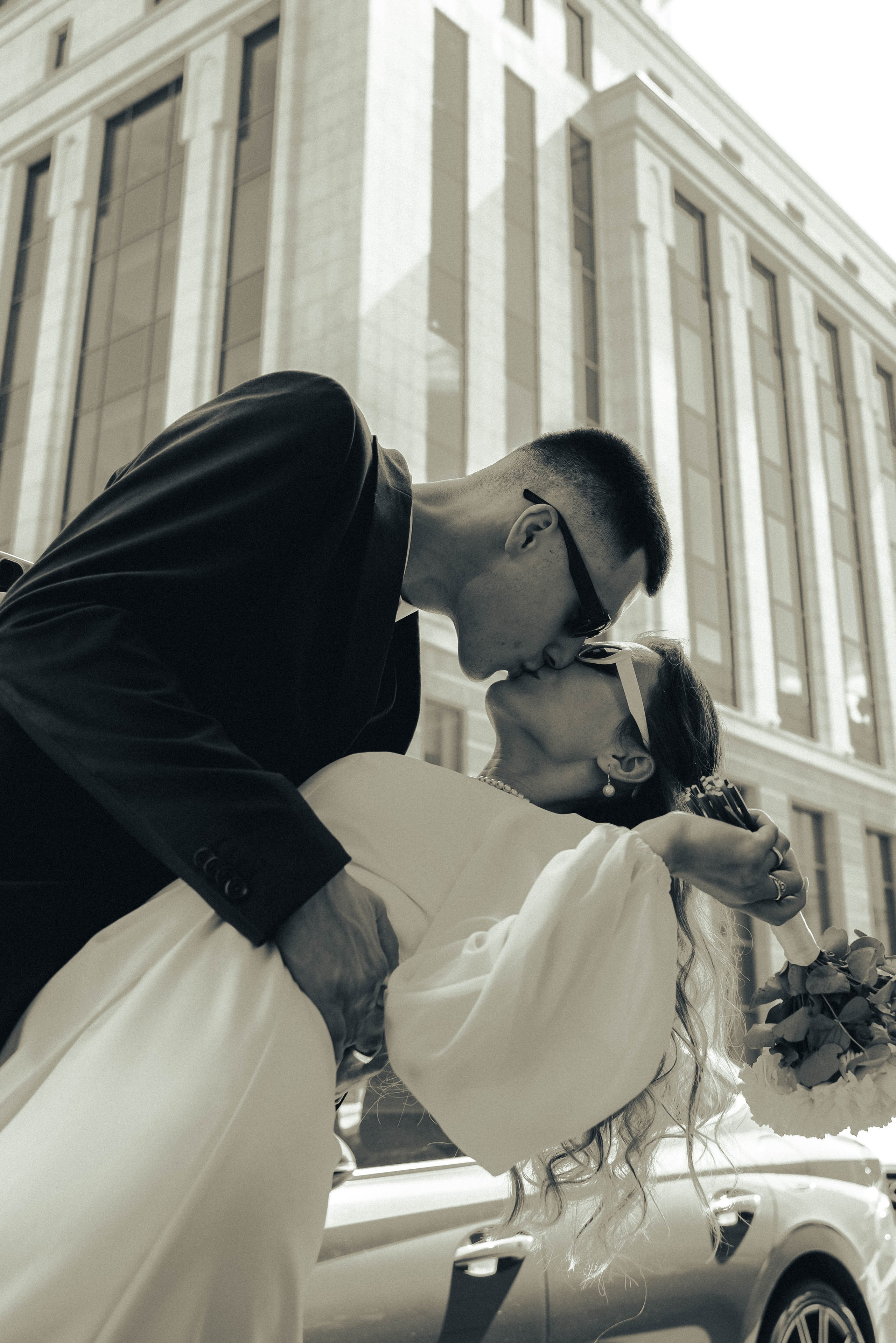 Свадебная прогулка Ольги и Вадима. Портретный фотограф в Казани Алёна Евсеева