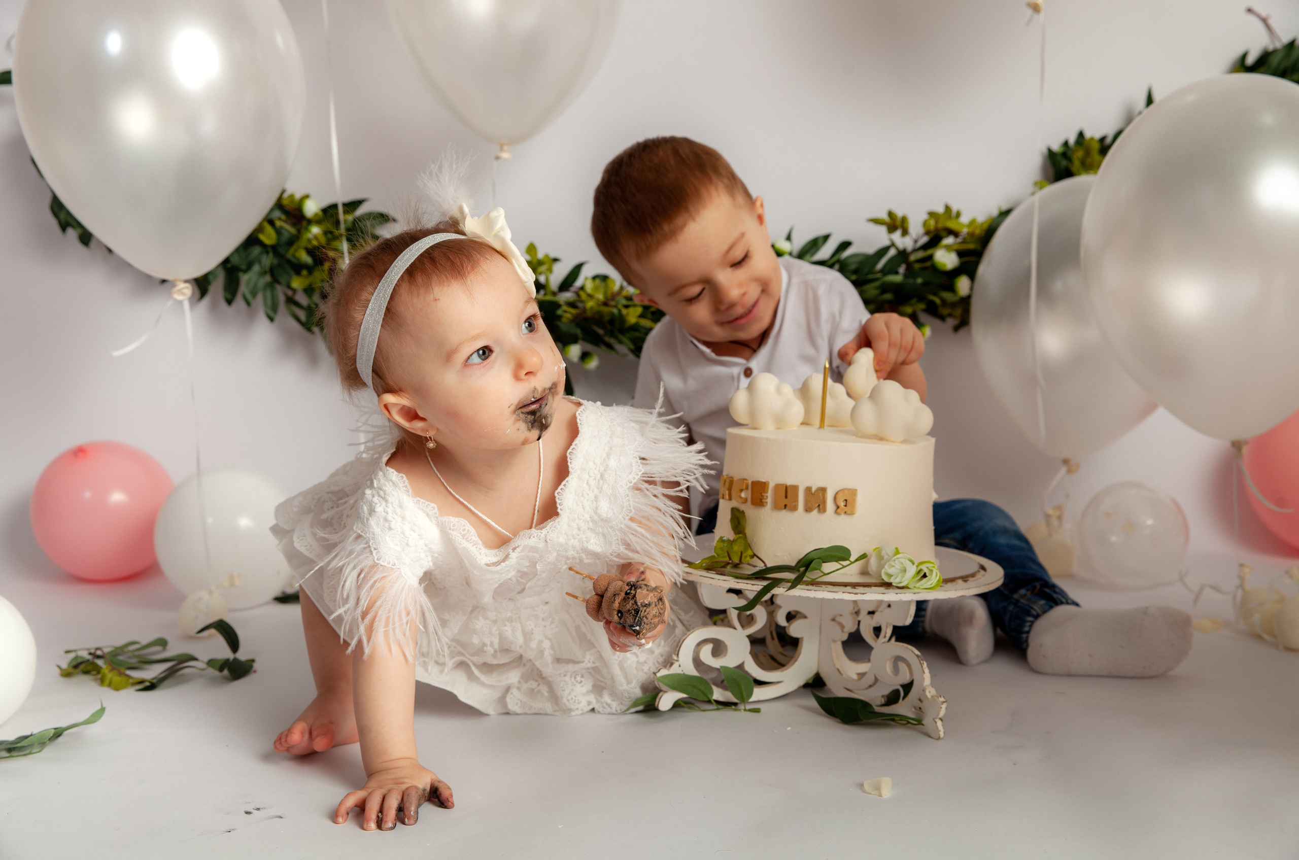 Фотосессия годовасия. Ксения. Фотограф в Железнодорожном и Балашихе
