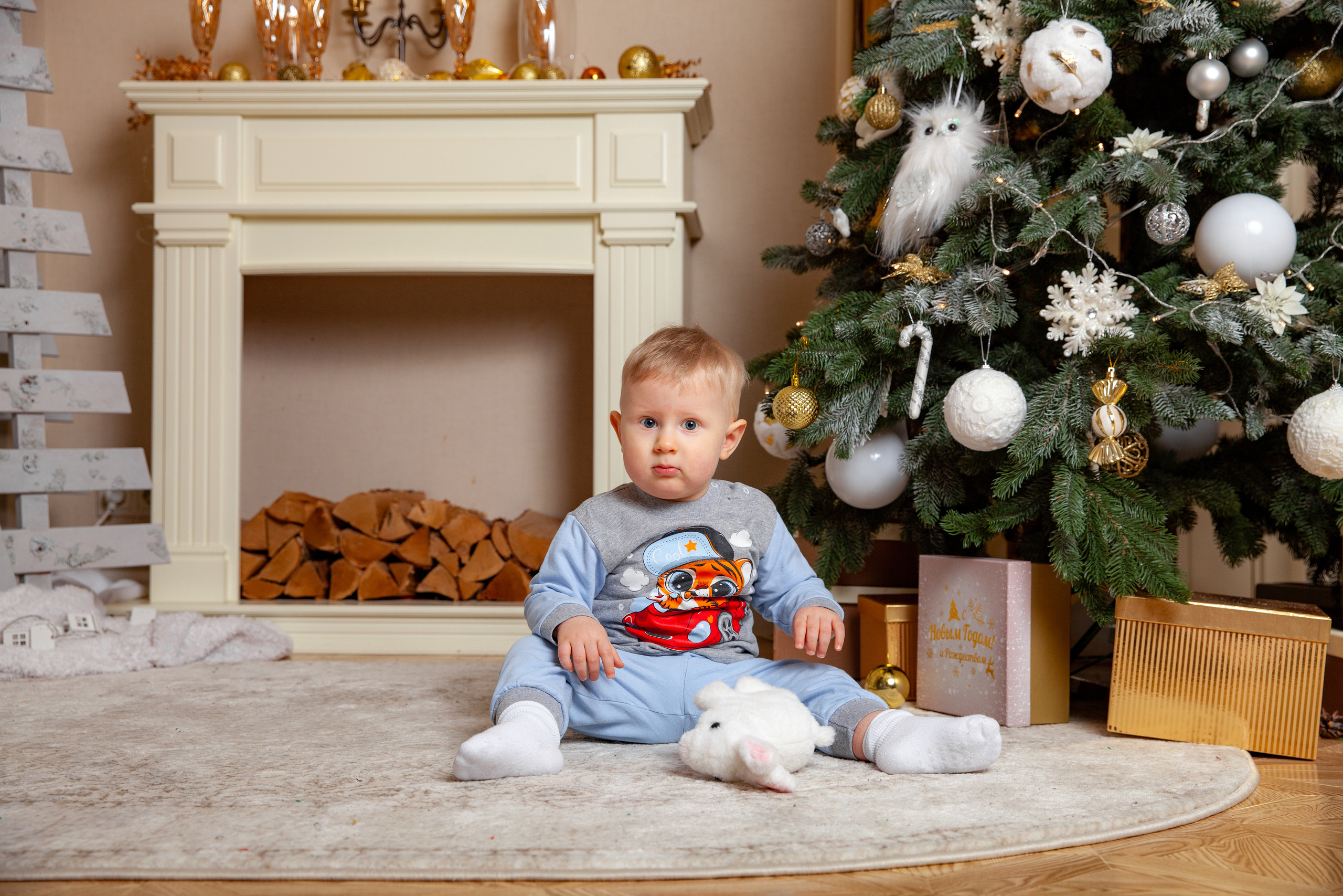 Новогодняя фотосессия для Виталия, Яны и Дани. Фотограф в Железнодорожном и Балашихе