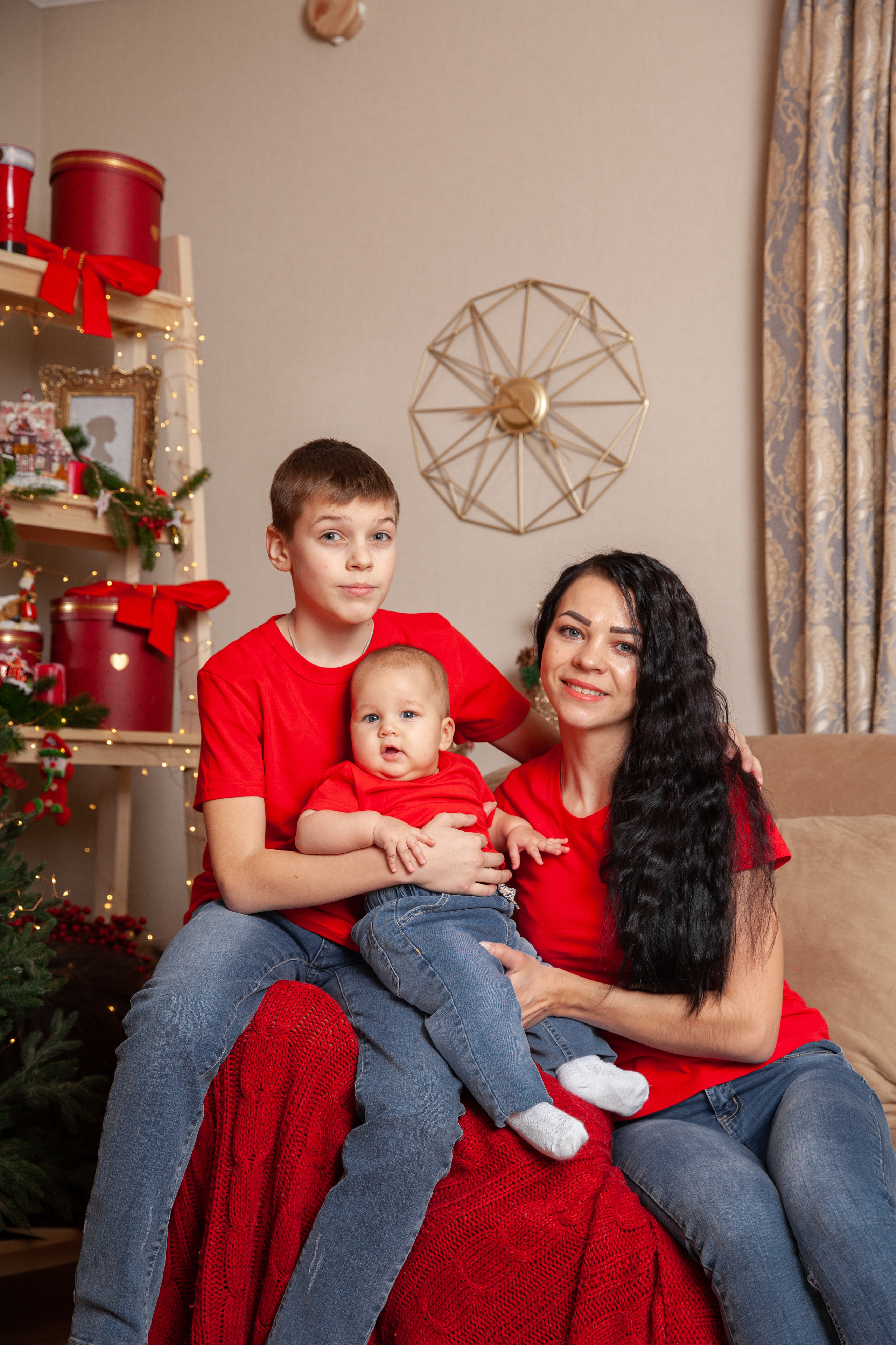 Анна. Новогодняя семейная фотосессия. Фотограф в Железнодорожном и Балашихе