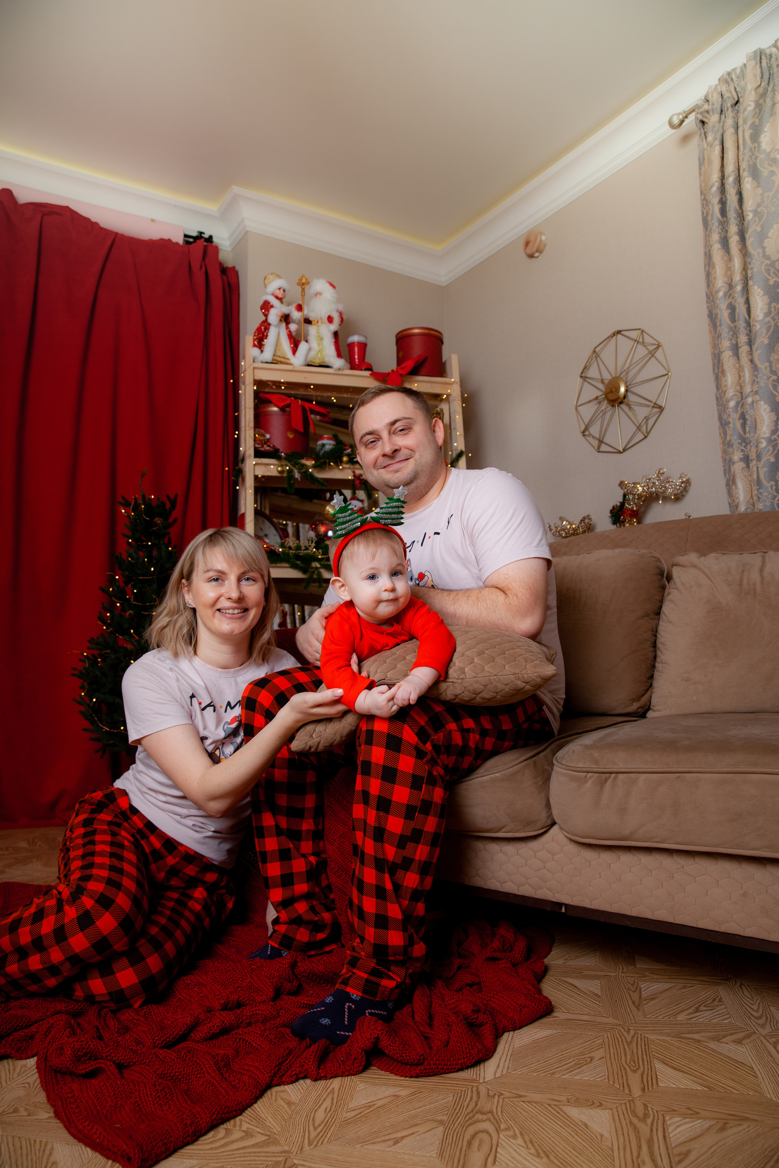 Настя, Никита и Верочка. Новогодняя фотосессия. Фотограф в Железнодорожном и Балашихе