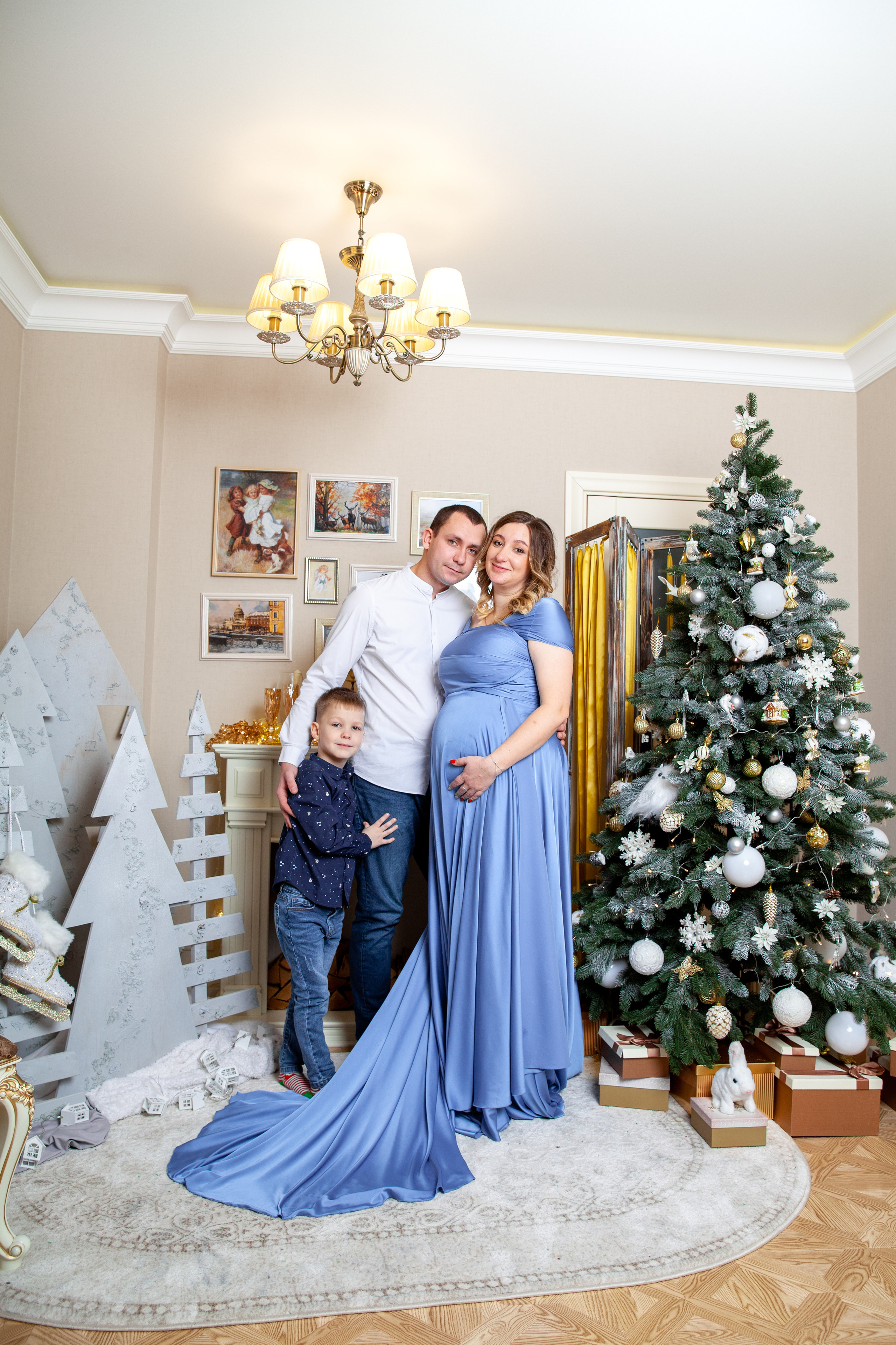 Новогодняя семейная фотосессия для Анастасии. Фотограф в Железнодорожном и Балашихе