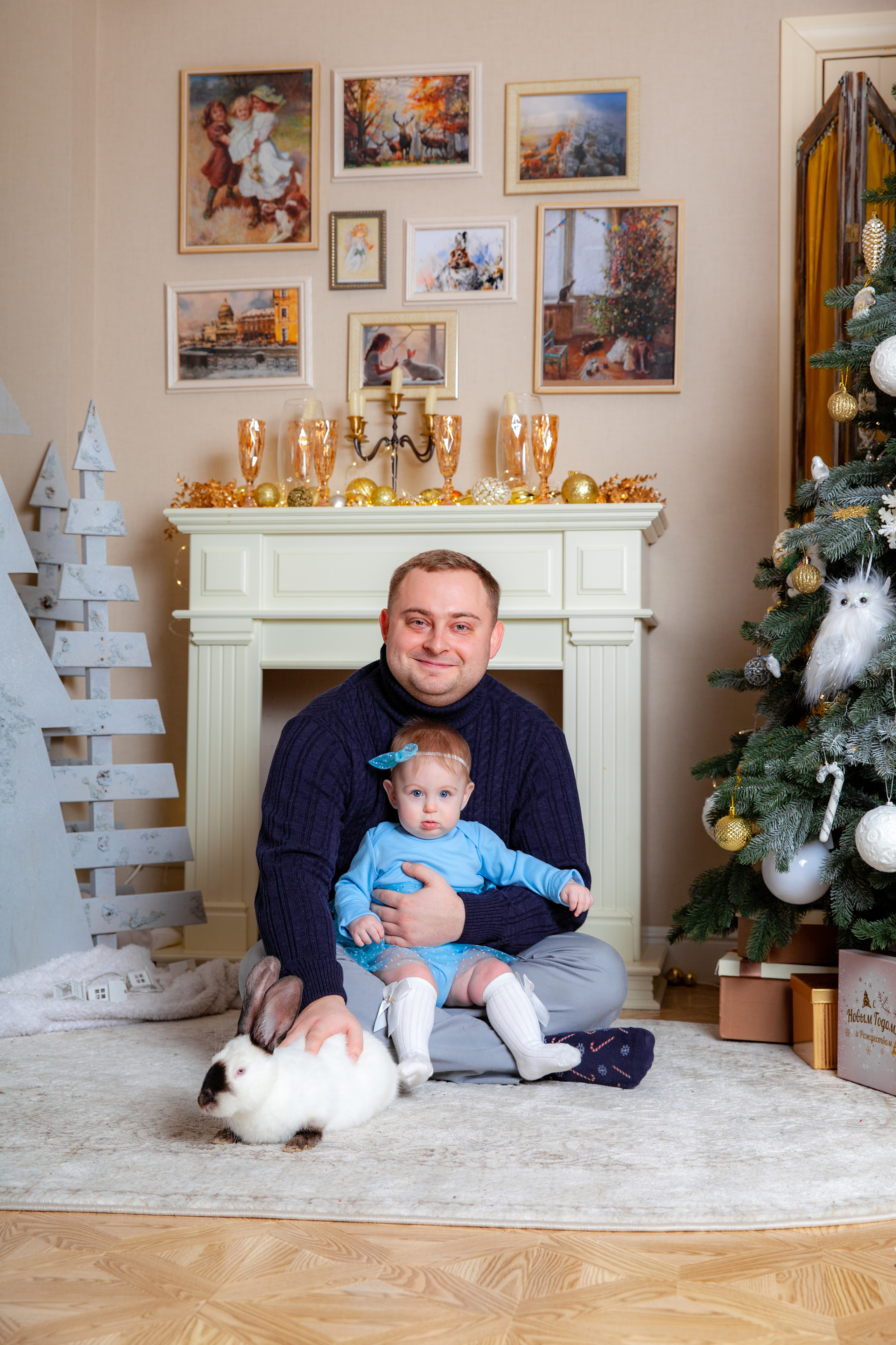 Настя, Никита и Верочка. Новогодняя фотосессия. Фотограф в Железнодорожном и Балашихе