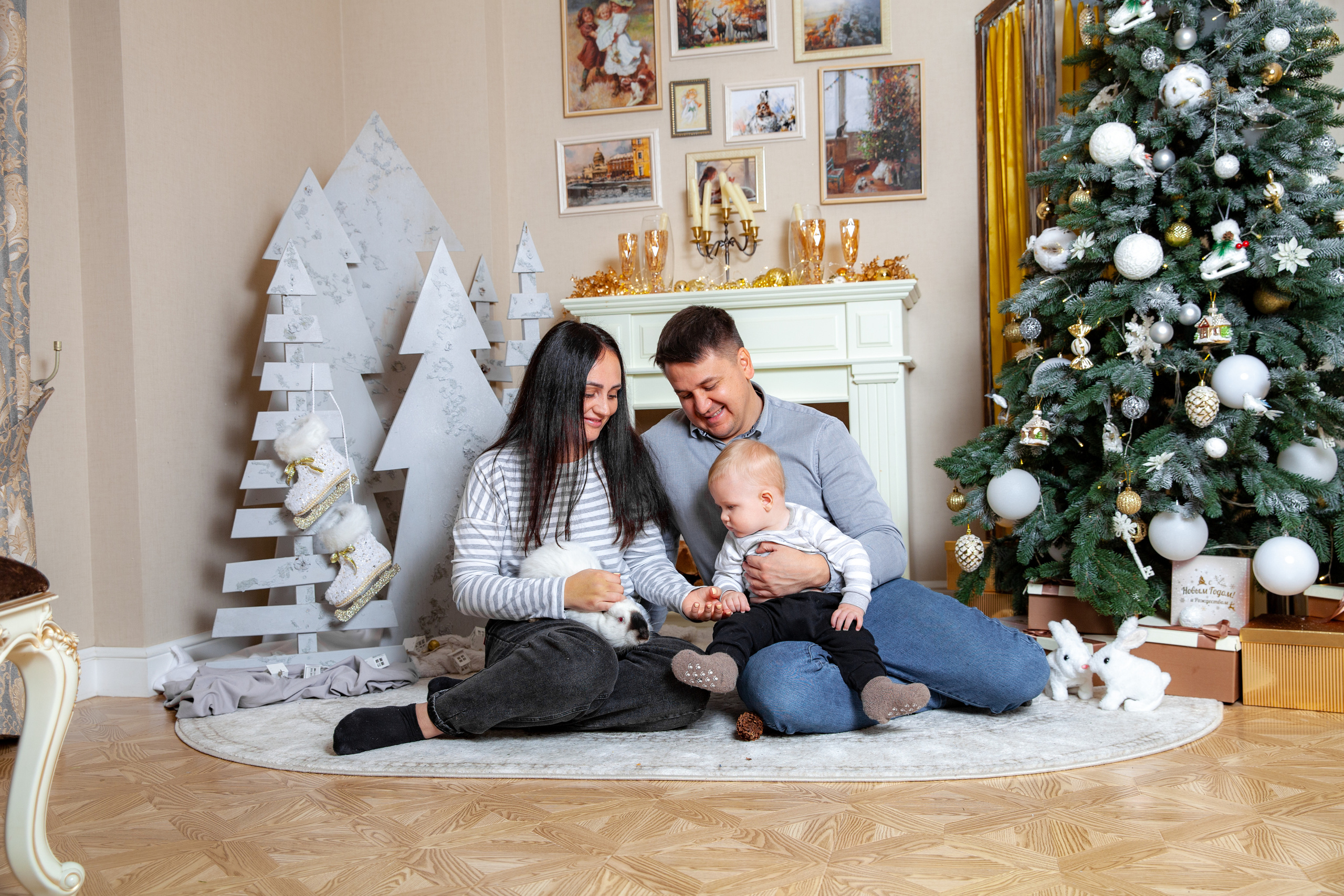 Новогодняя фотосессия для Зарины. Фотограф в Железнодорожном и Балашихе