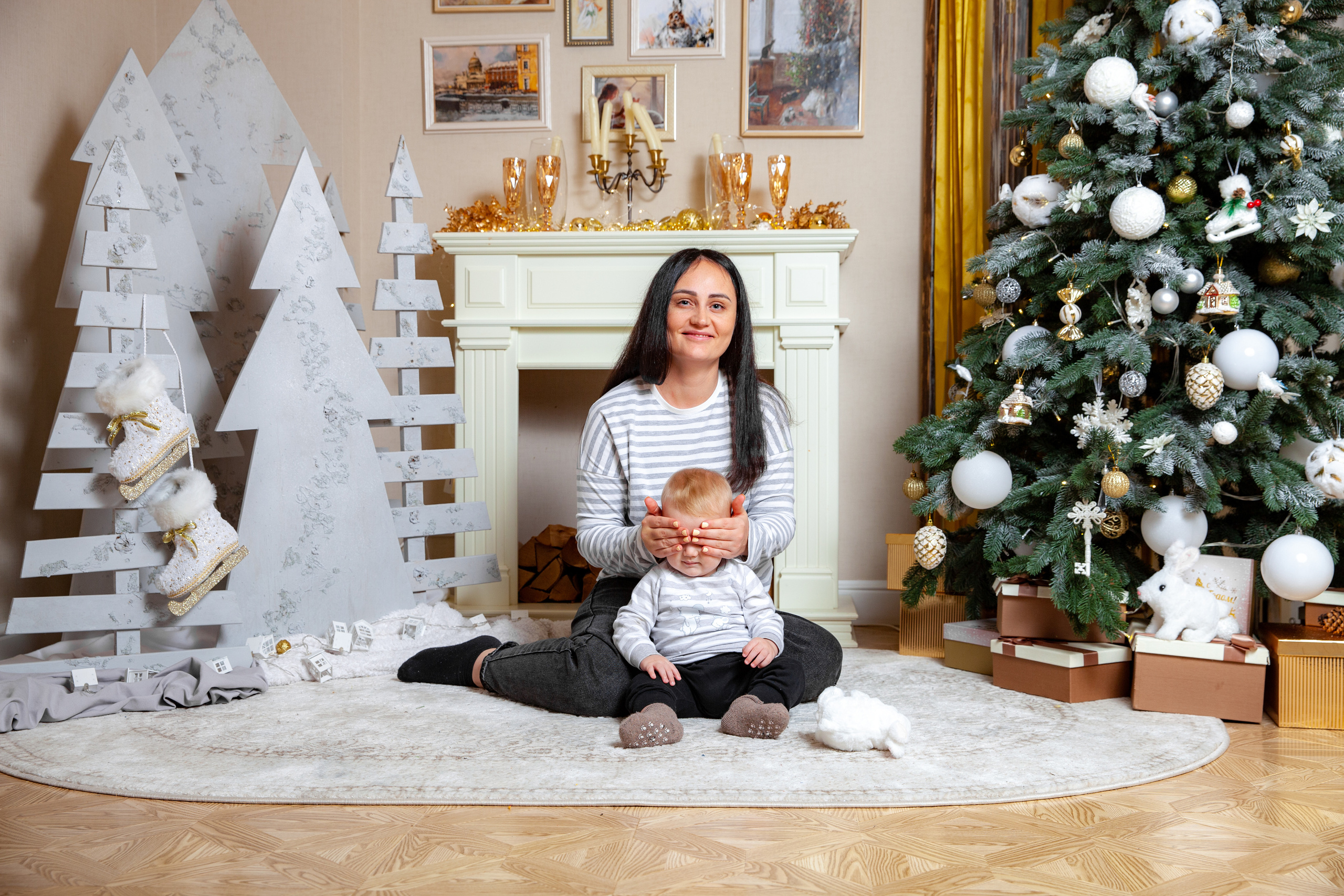 Новогодняя фотосессия для Зарины. Фотограф в Железнодорожном и Балашихе