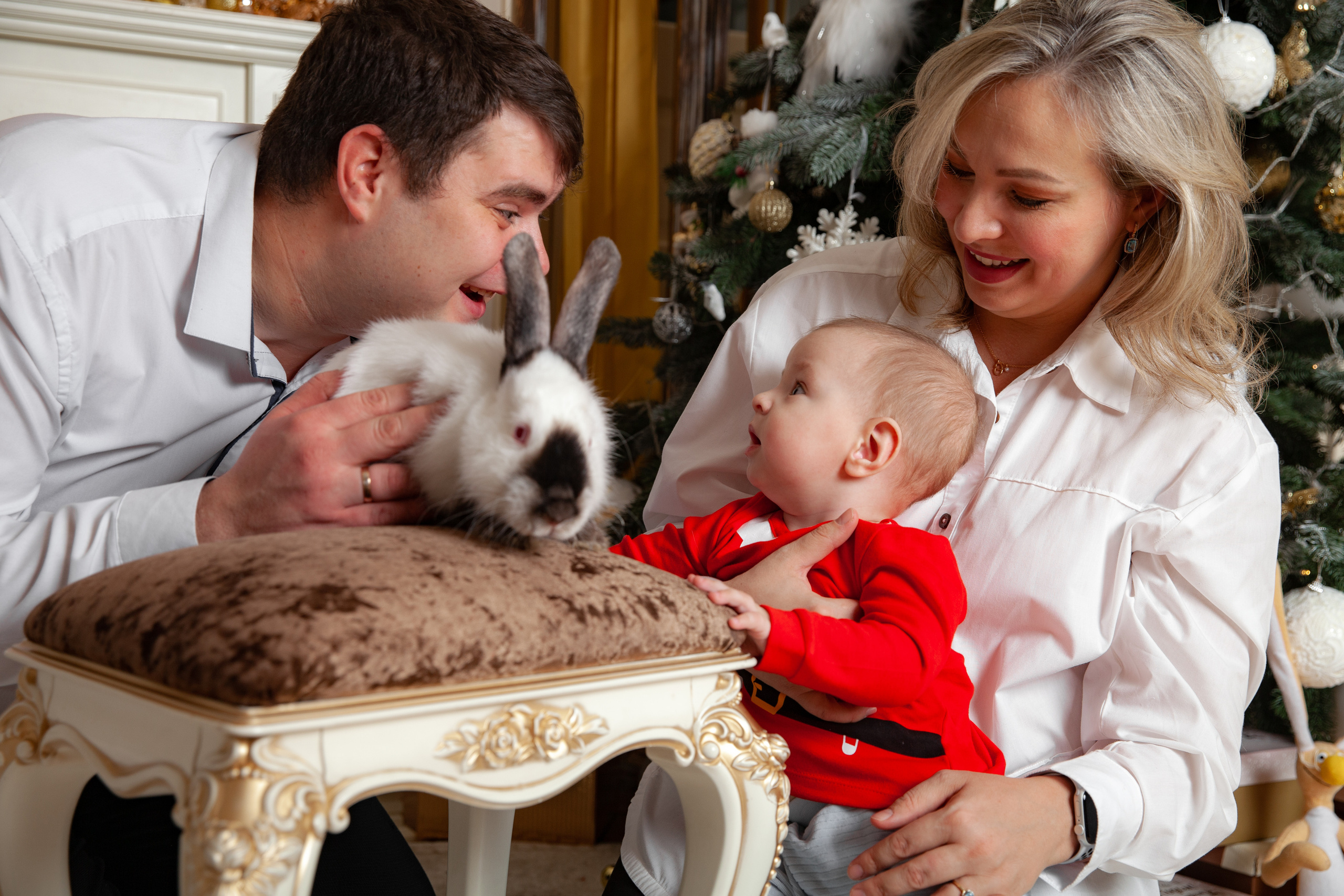 Новогодняя фотосессия для Оли и семьи. Фотограф в Железнодорожном и Балашихе