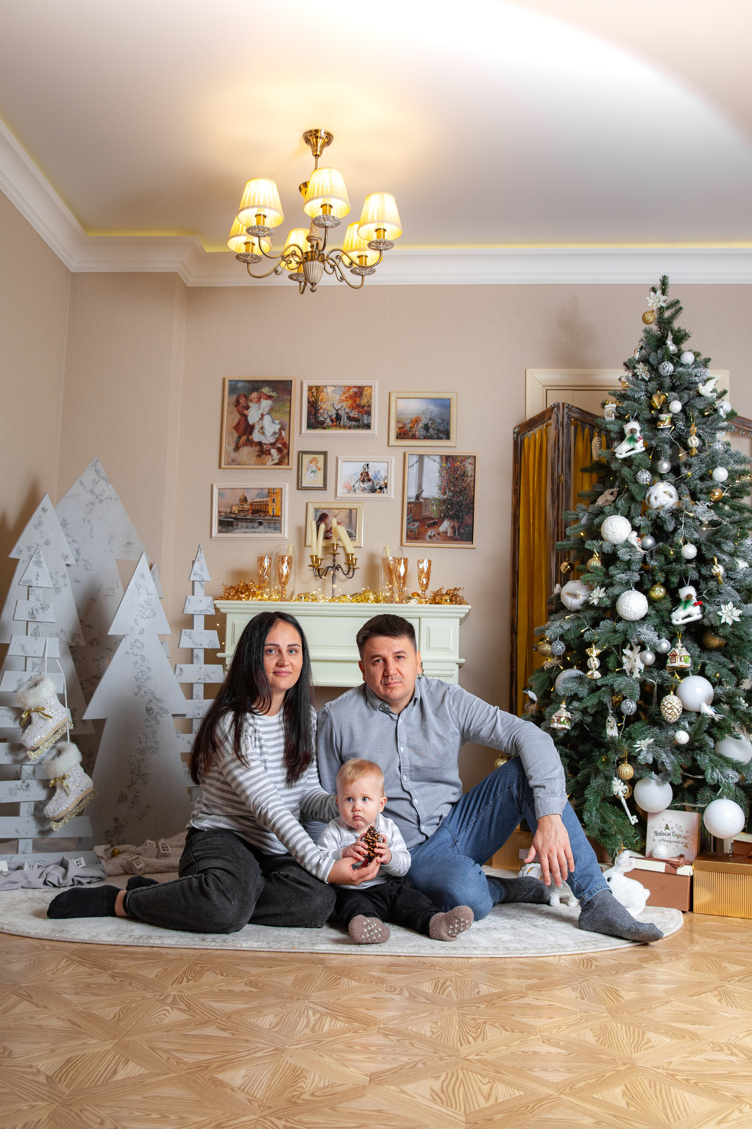 Новогодняя фотосессия для Зарины. Фотограф в Железнодорожном и Балашихе