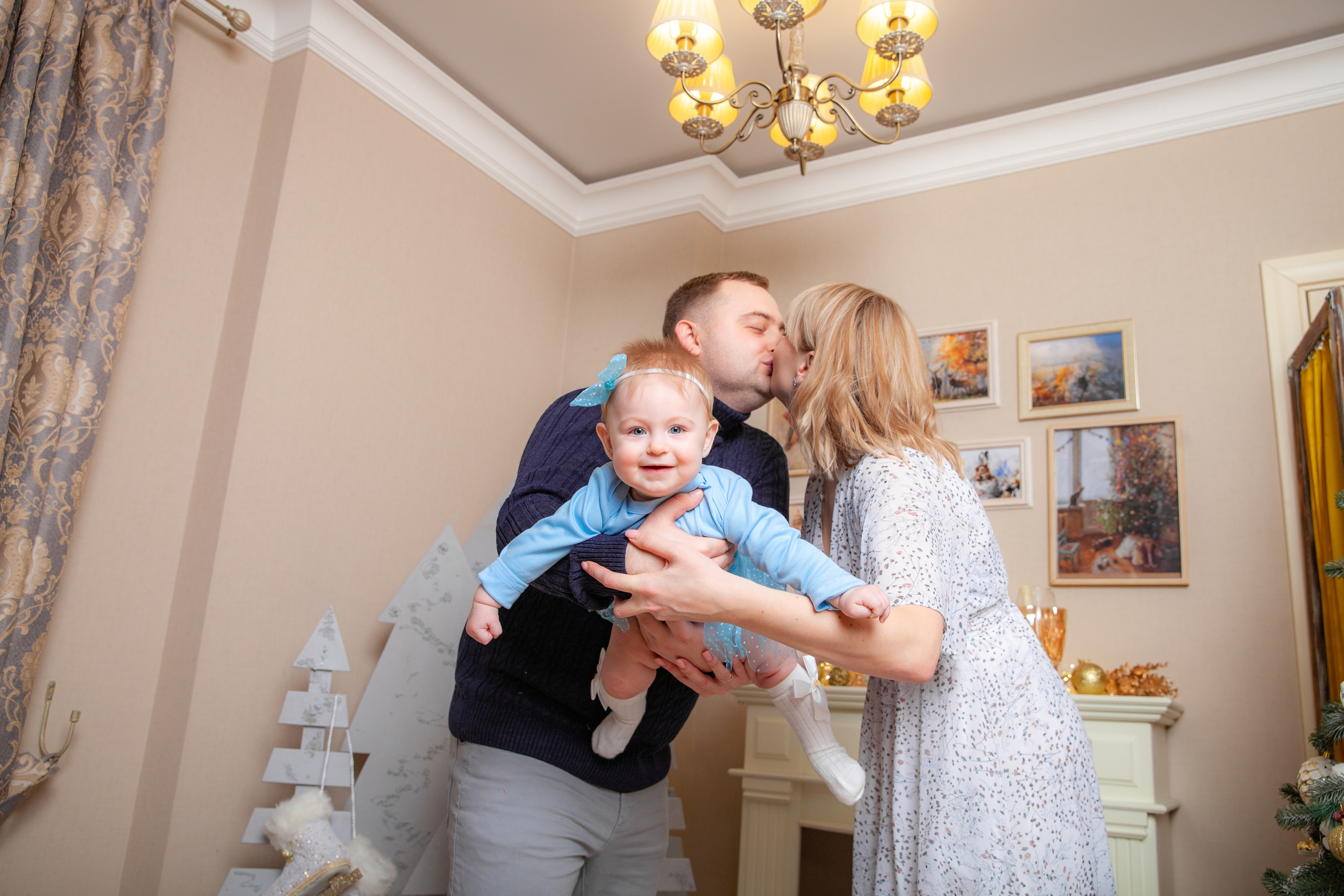 Настя, Никита и Верочка. Новогодняя фотосессия. Фотограф в Железнодорожном и Балашихе