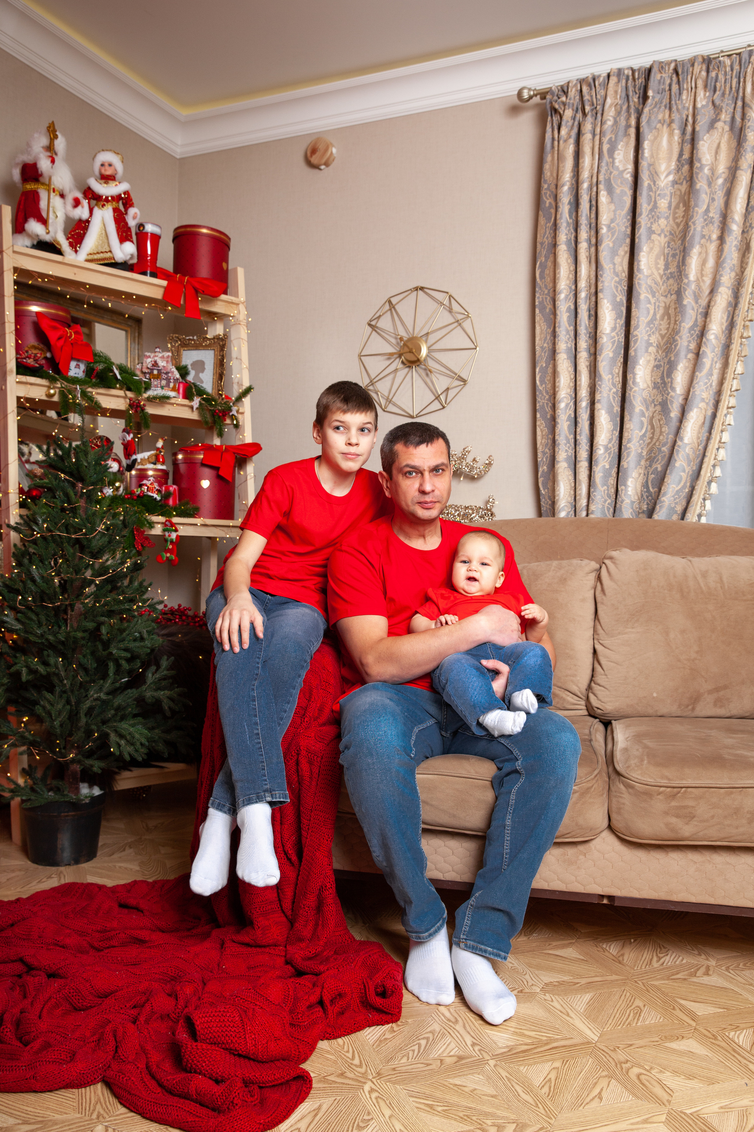 Анна. Новогодняя семейная фотосессия. Фотограф в Железнодорожном и Балашихе