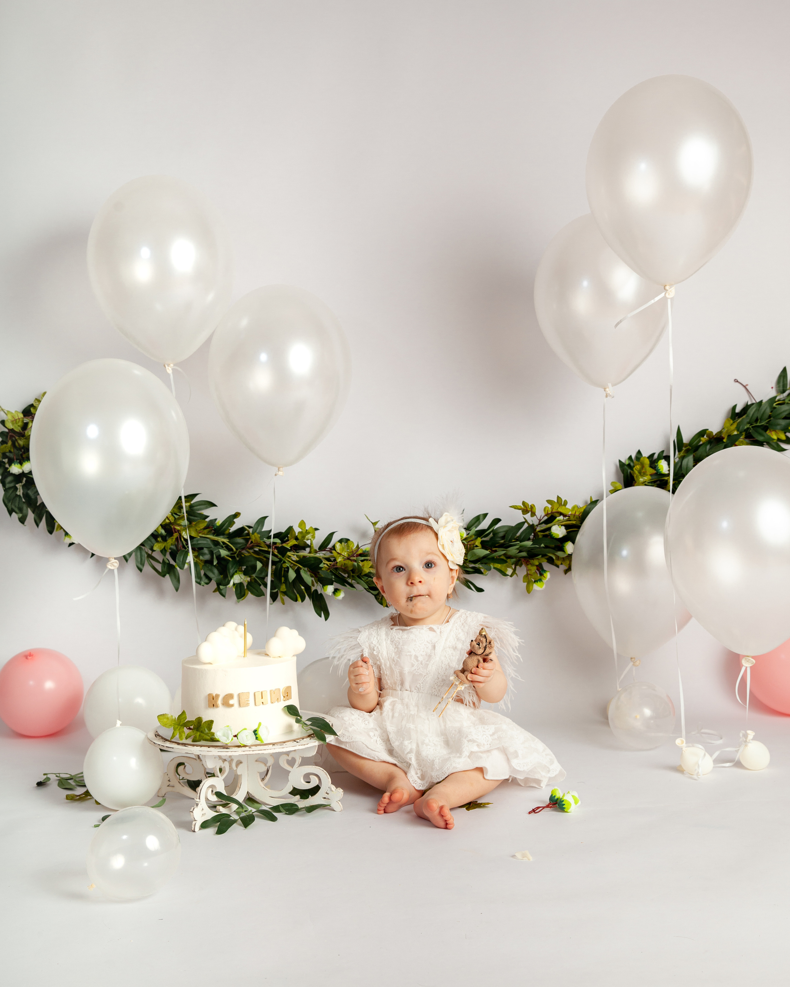 Фотосессия годовасия. Ксения. Фотограф в Железнодорожном и Балашихе