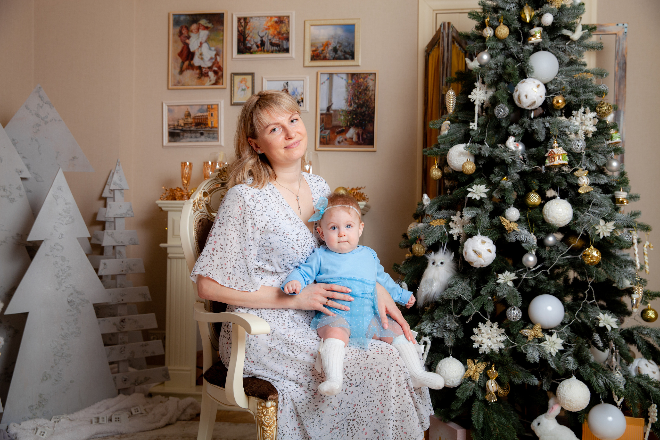 Настя, Никита и Верочка. Новогодняя фотосессия. Фотограф в Железнодорожном и Балашихе