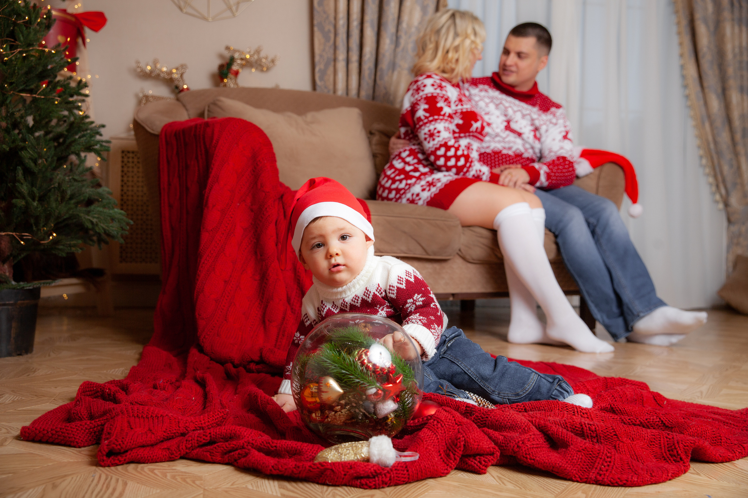 Новогодняя фотосессия для Марины. Фотограф в Железнодорожном и Балашихе
