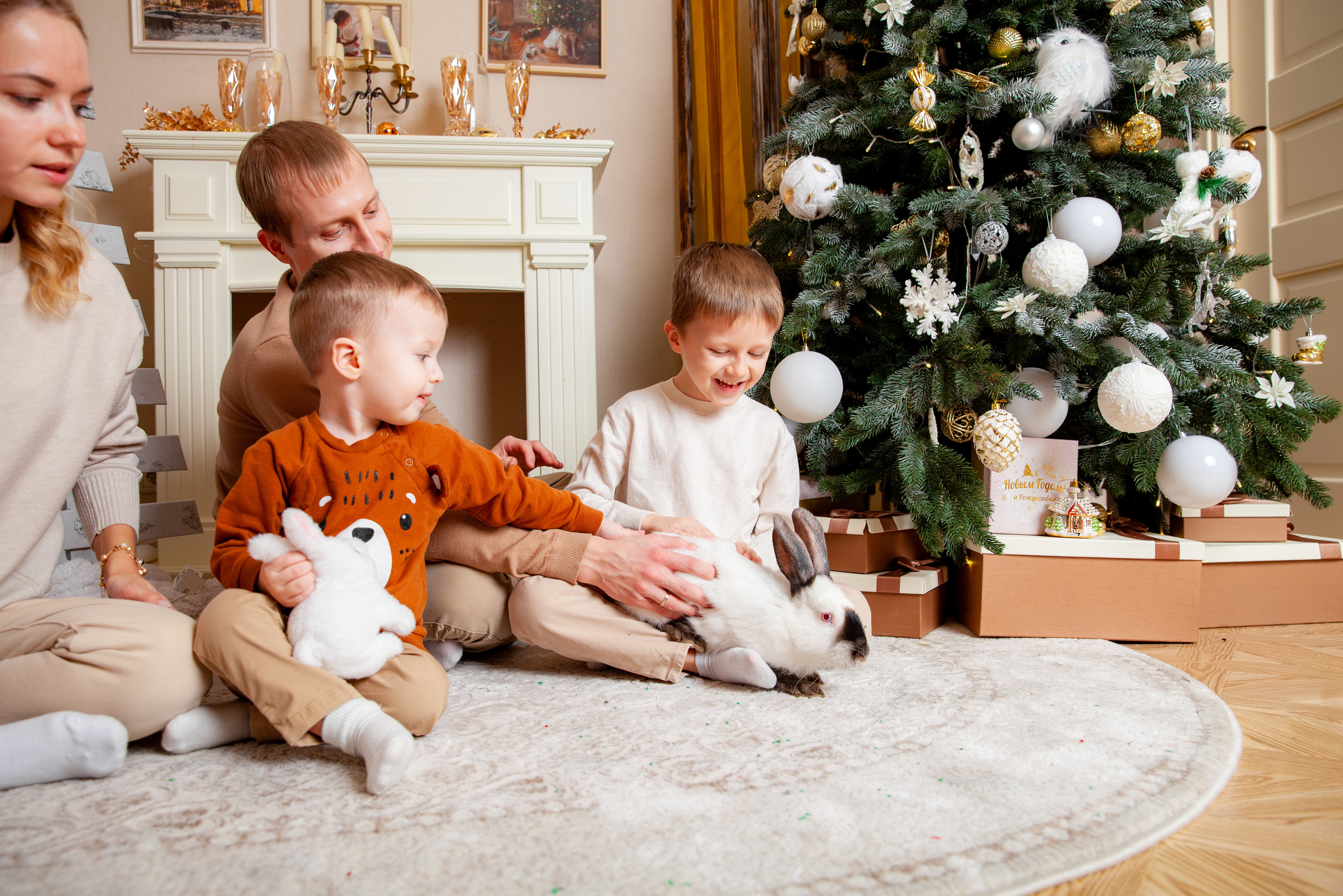 Новогодняя семейная фотосессия. Фотограф в Железнодорожном и Балашихе