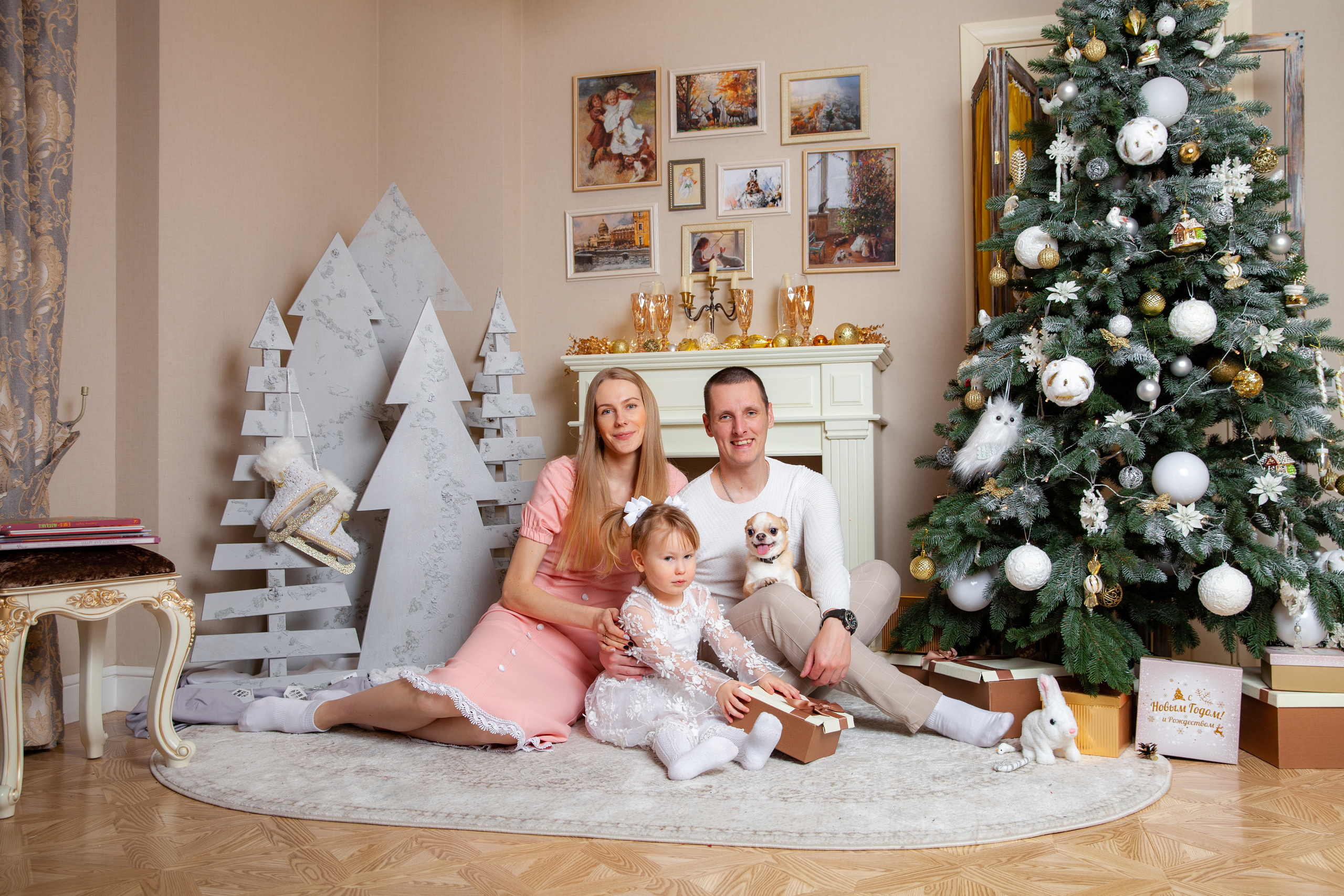 Новогодняя фотосессия для Юли. Фотограф в Железнодорожном и Балашихе