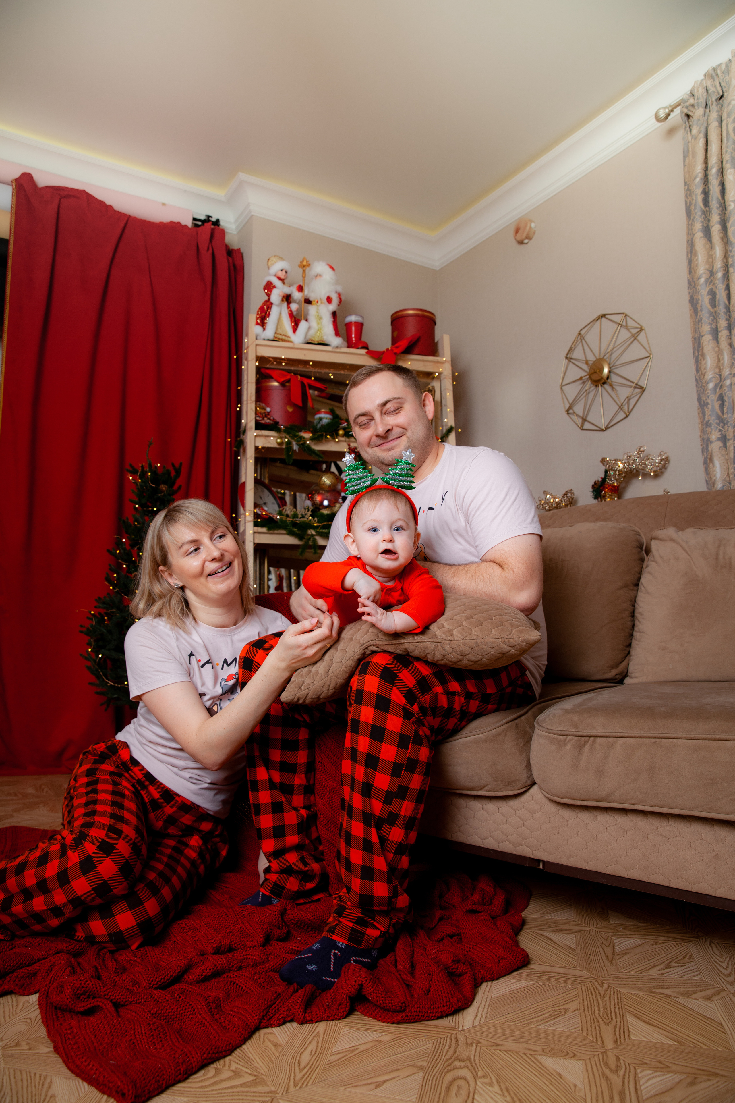 Настя, Никита и Верочка. Новогодняя фотосессия. Фотограф в Железнодорожном и Балашихе