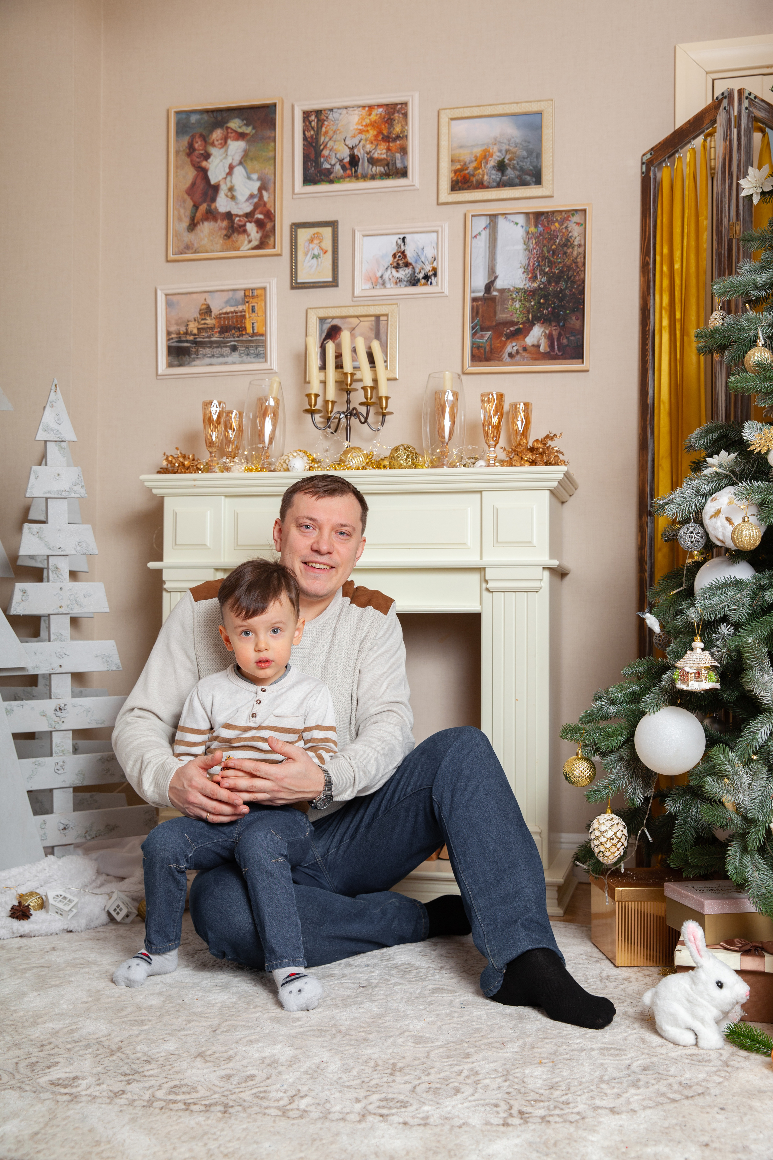 Новогодняя фотосессия беременности для Светланы. Фотограф в Железнодорожном и Балашихе