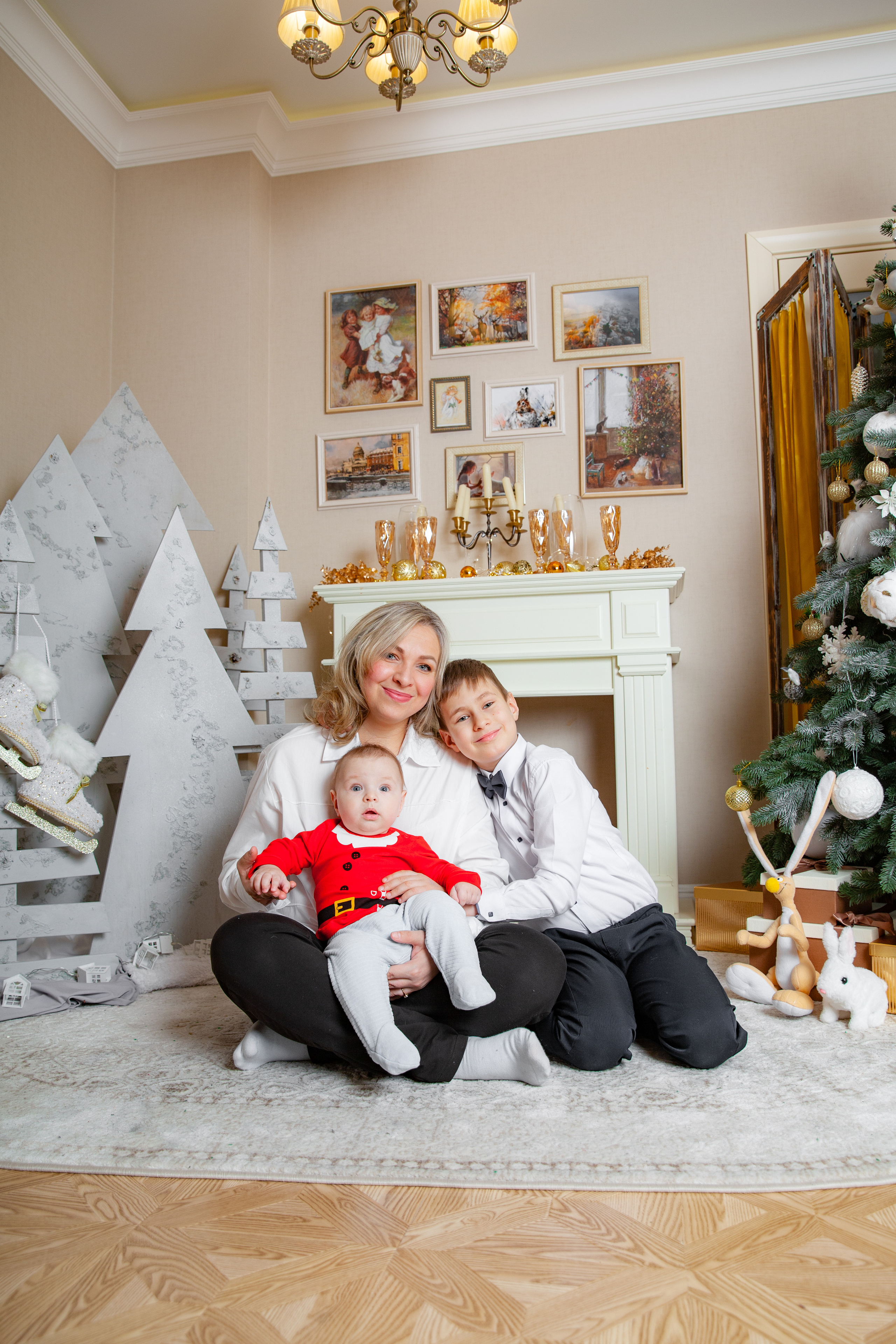 Новогодняя фотосессия для Оли и семьи. Фотограф в Железнодорожном и Балашихе