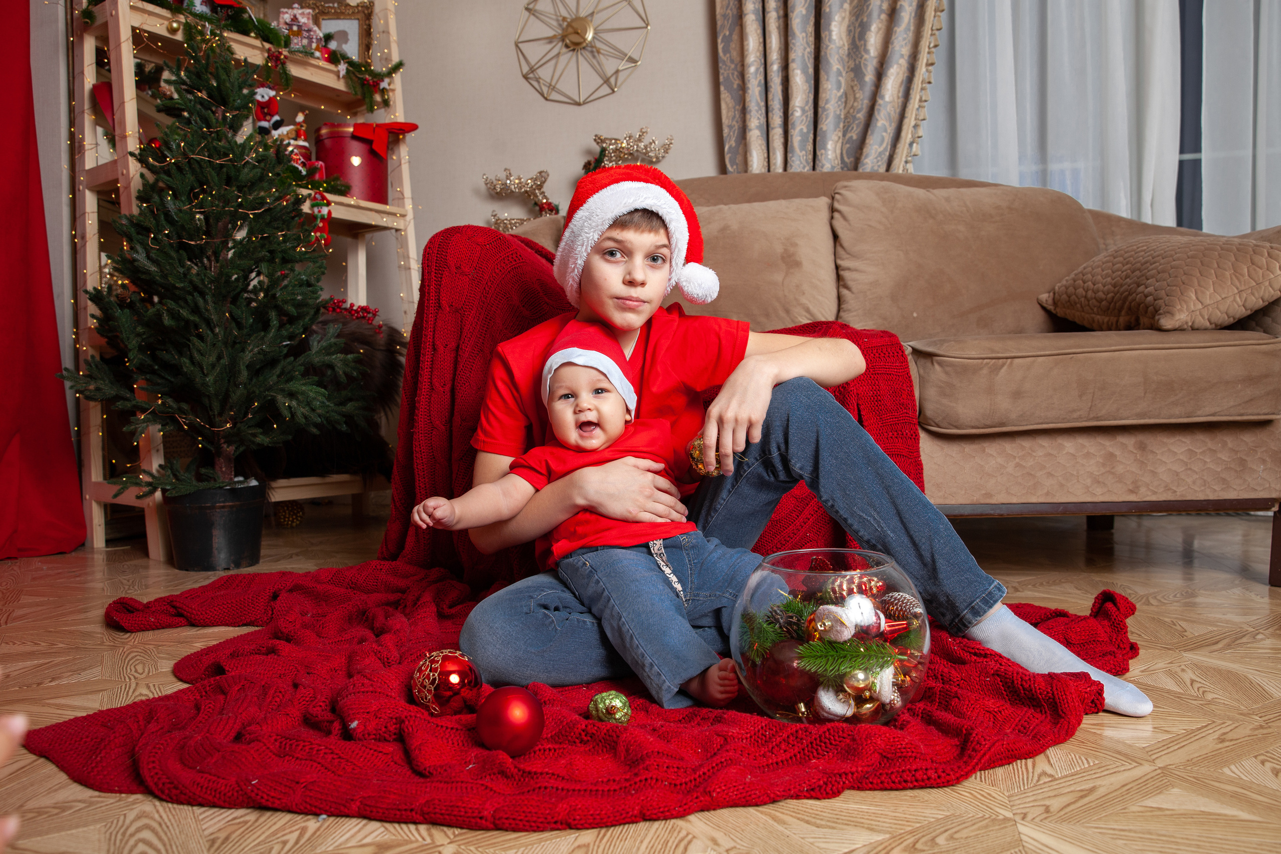 Анна. Новогодняя семейная фотосессия. Фотограф в Железнодорожном и Балашихе