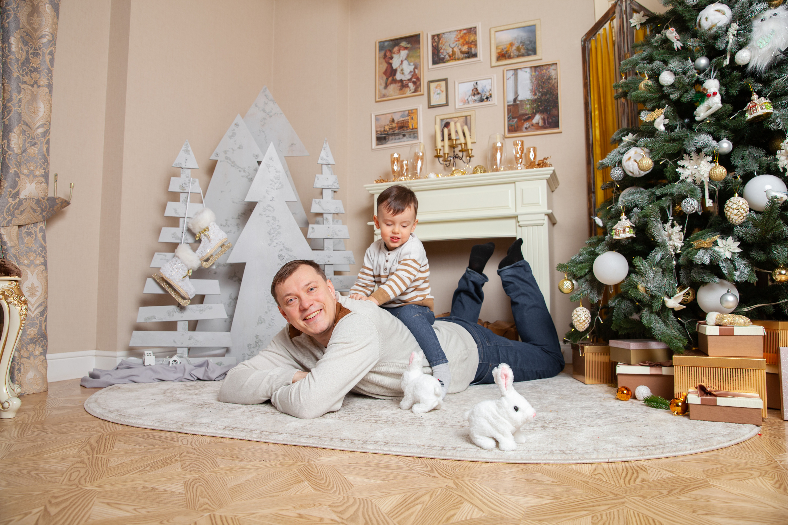 Новогодняя фотосессия беременности для Светланы. Фотограф в Железнодорожном и Балашихе