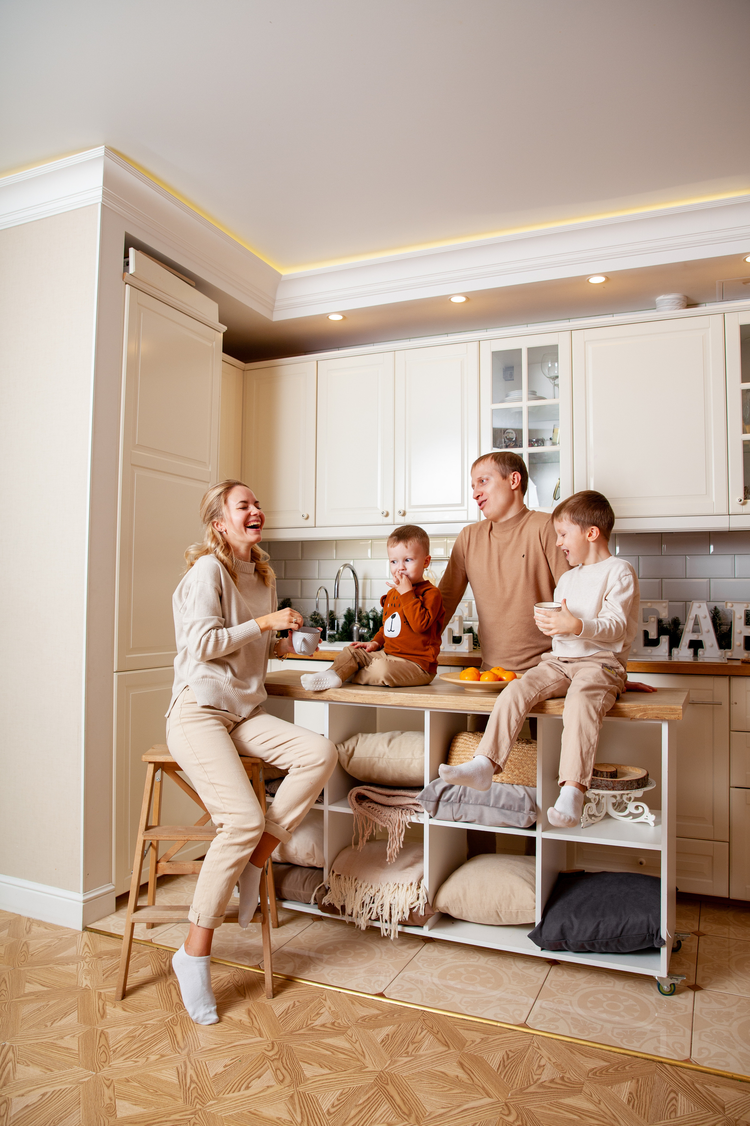 Новогодняя семейная фотосессия. Фотограф в Железнодорожном и Балашихе