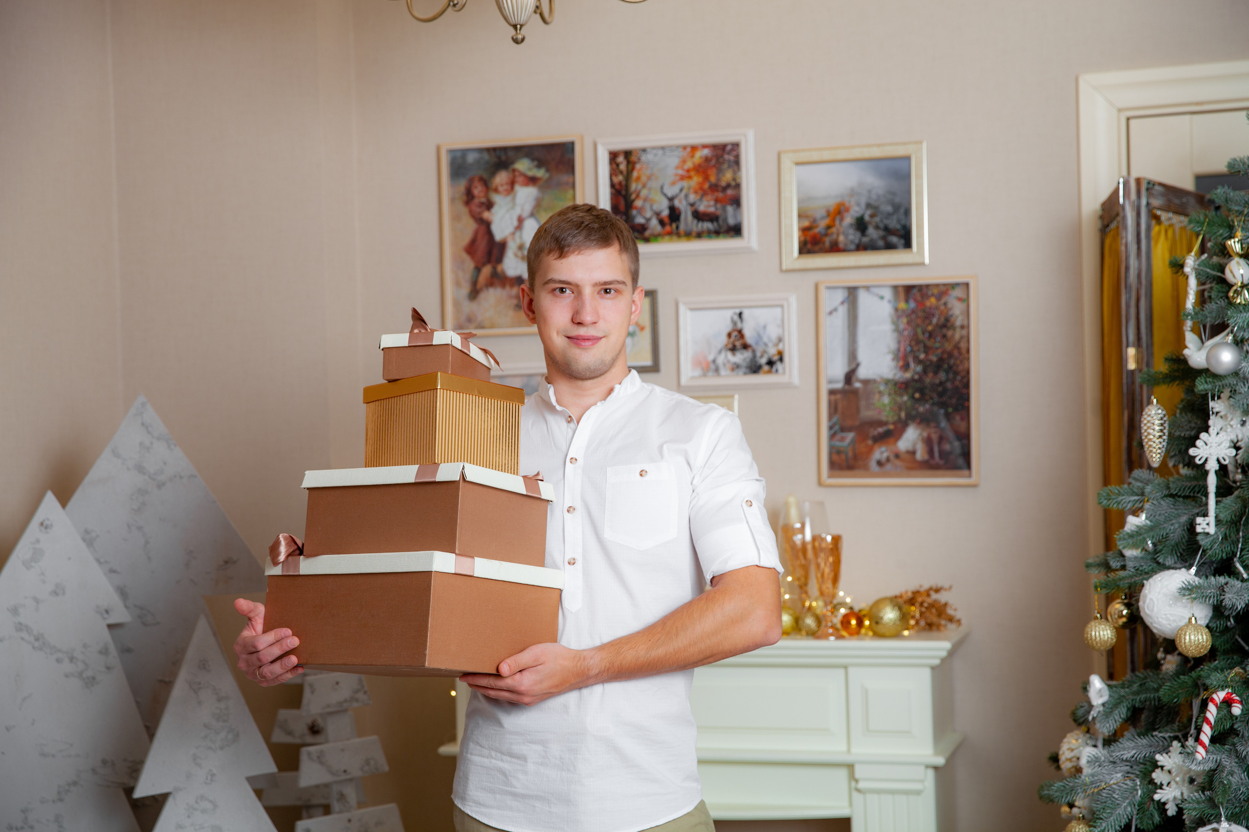 Новогодняя фотосессия для Марины. Фотограф в Железнодорожном и Балашихе
