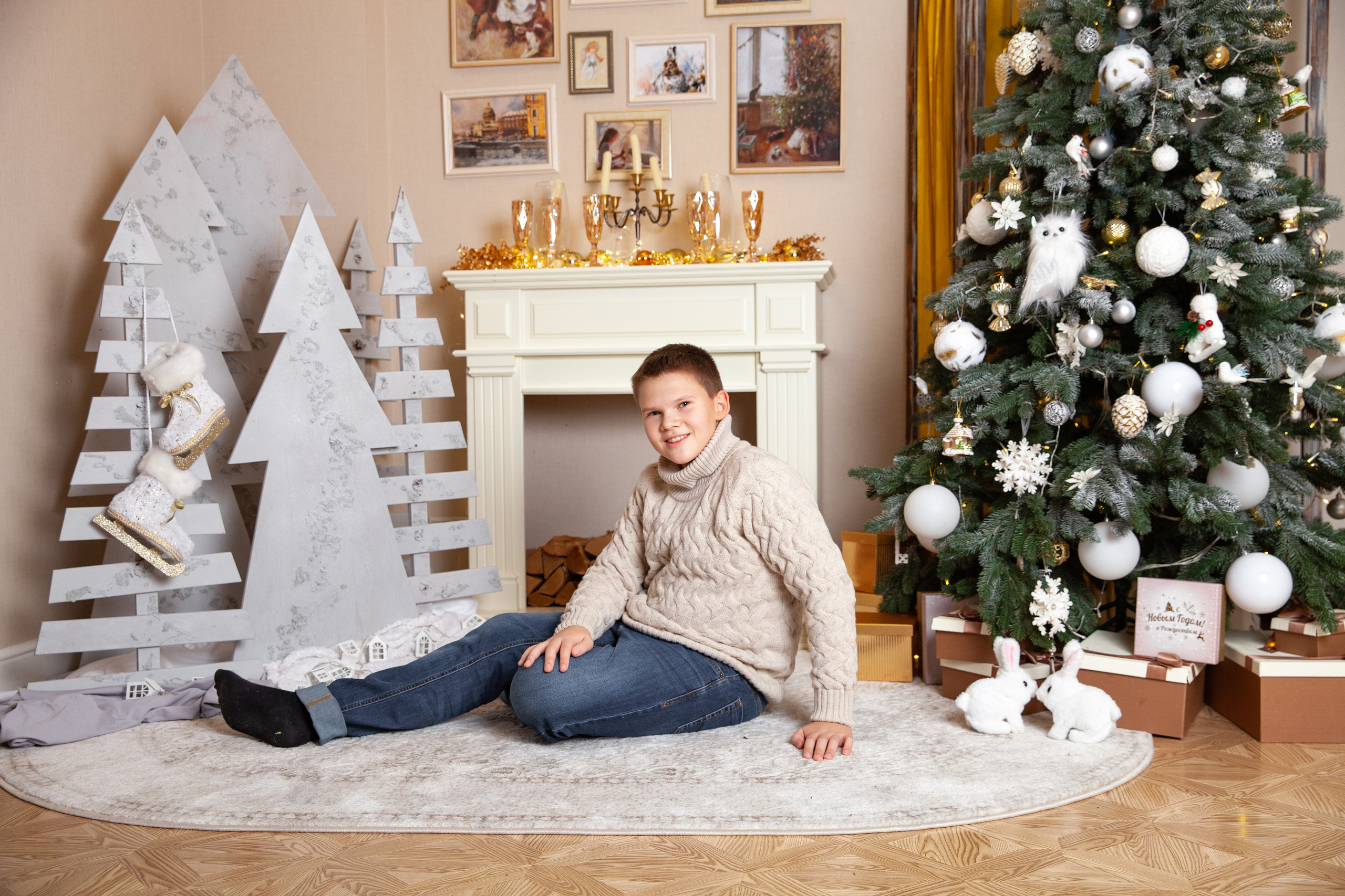 Новогодняя фотосессия для Кристины. Фотограф в Железнодорожном и Балашихе