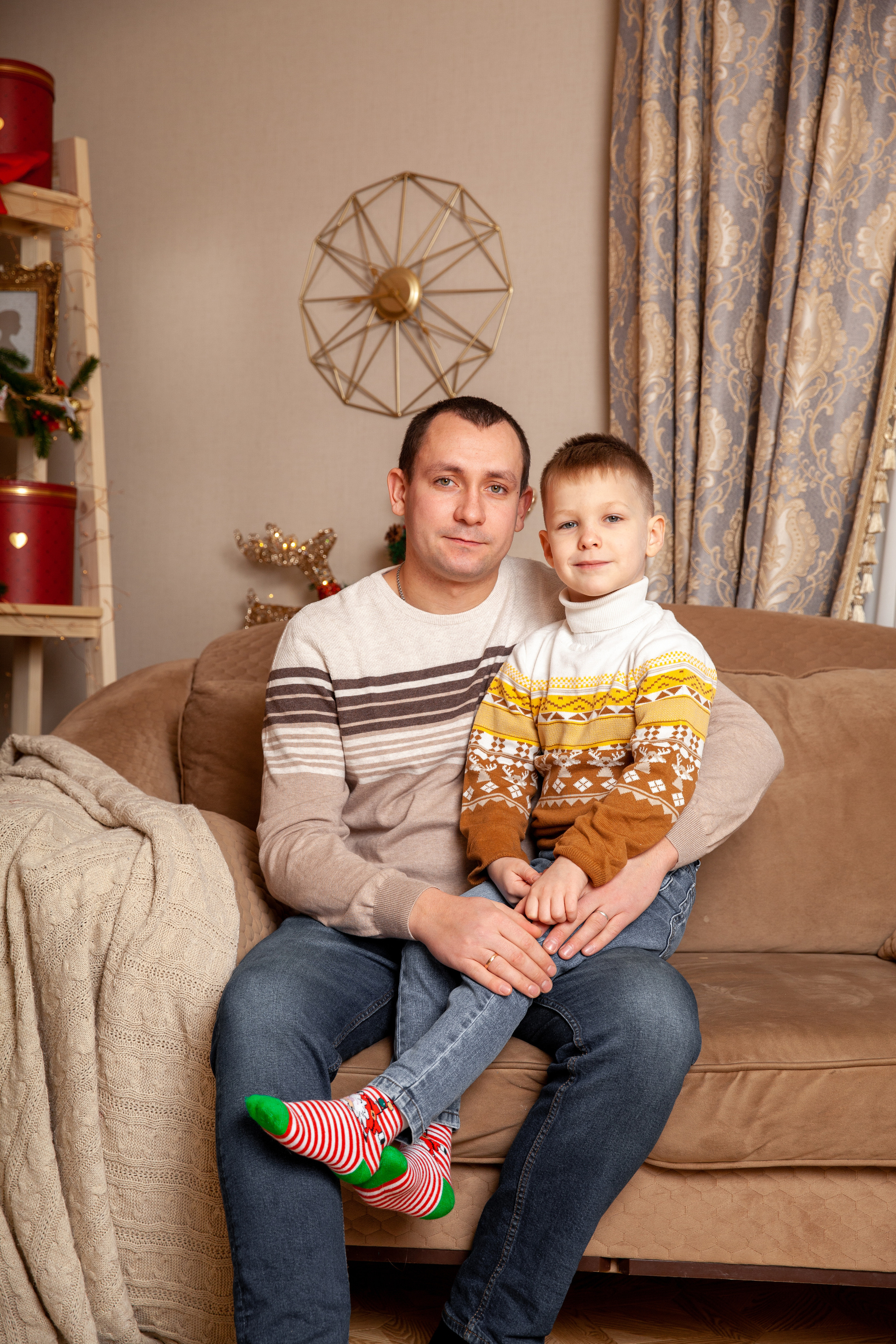 Новогодняя семейная фотосессия для Анастасии. Фотограф в Железнодорожном и Балашихе