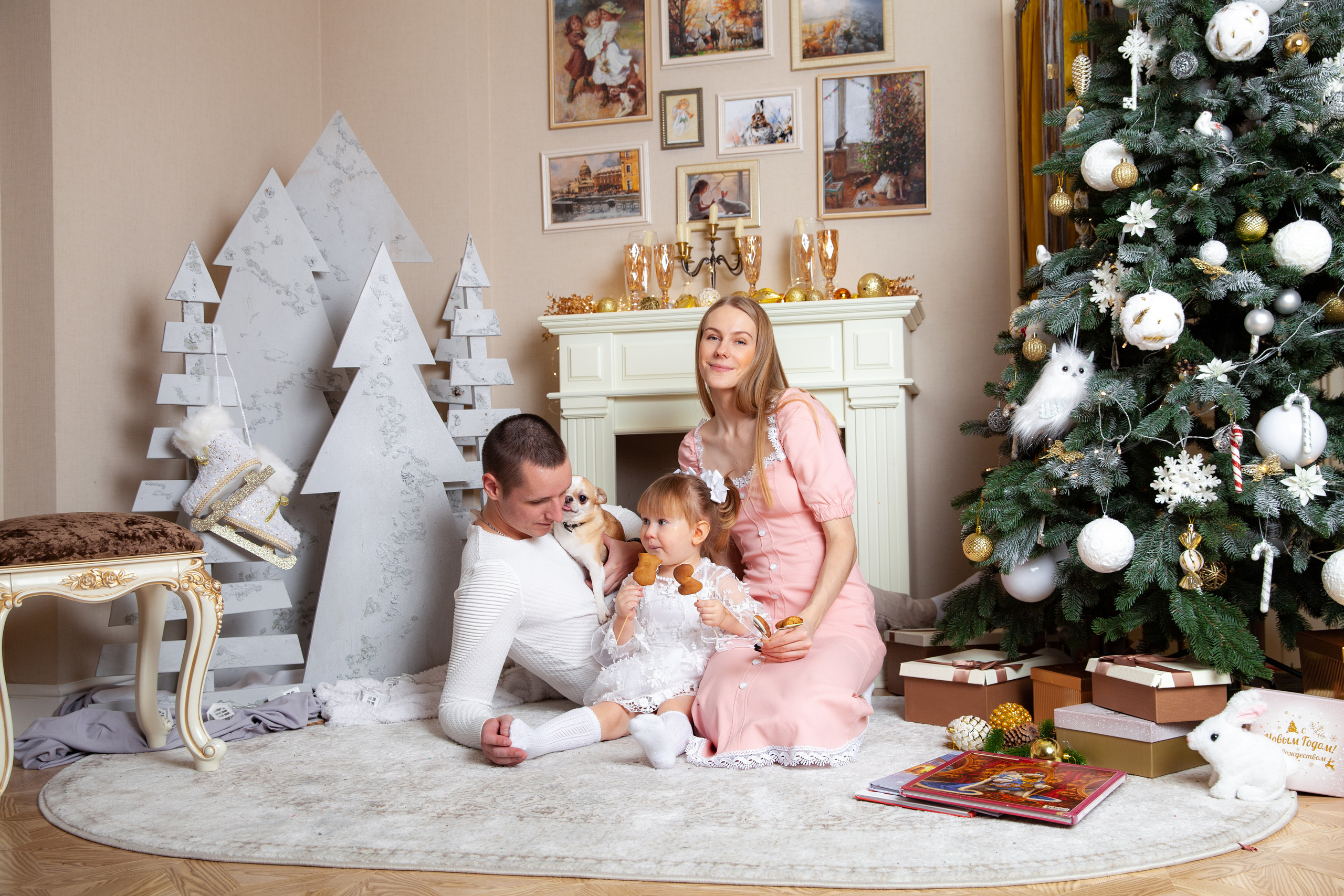 Новогодняя фотосессия для Юли. Фотограф в Железнодорожном и Балашихе
