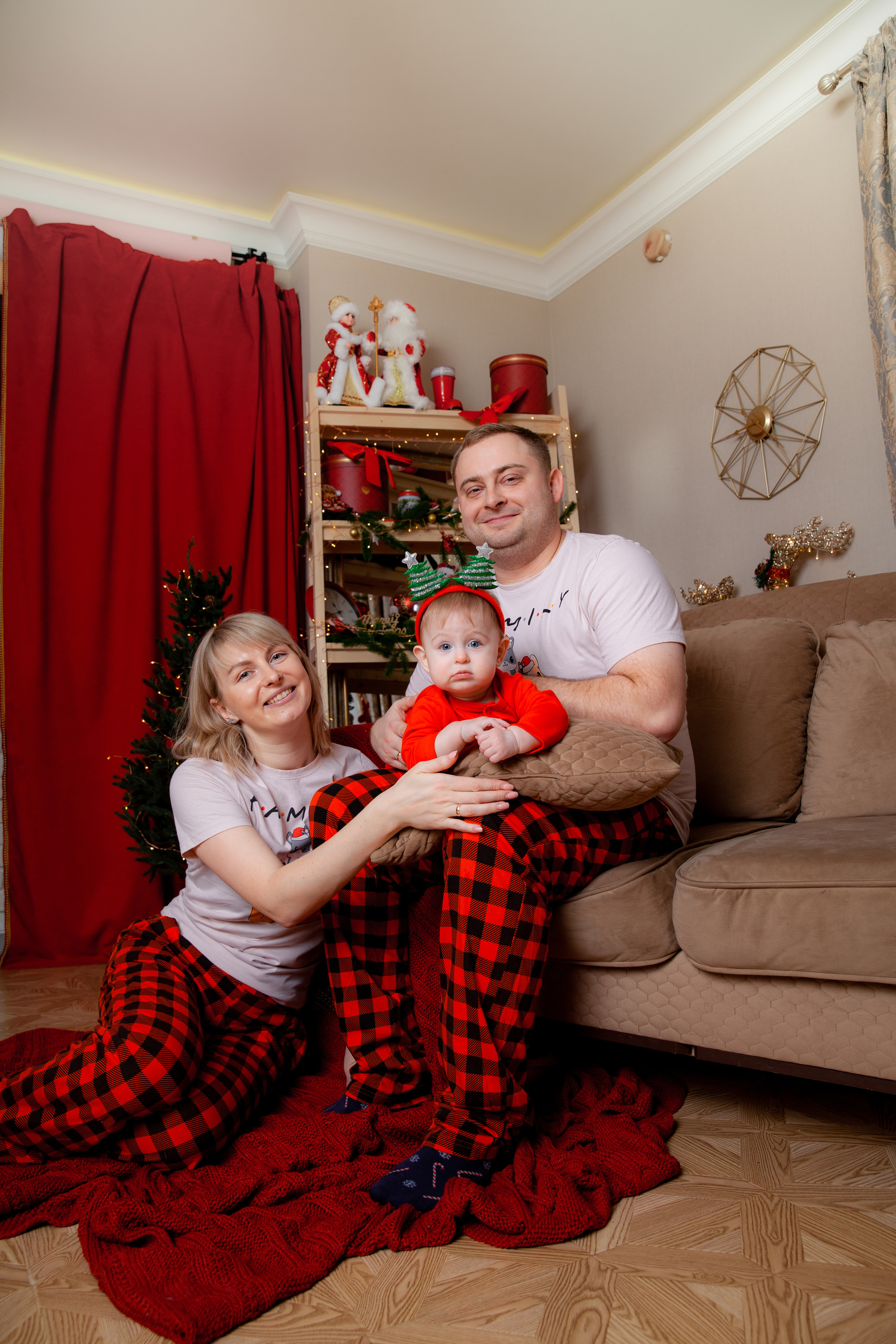 Настя, Никита и Верочка. Новогодняя фотосессия. Фотограф в Железнодорожном и Балашихе