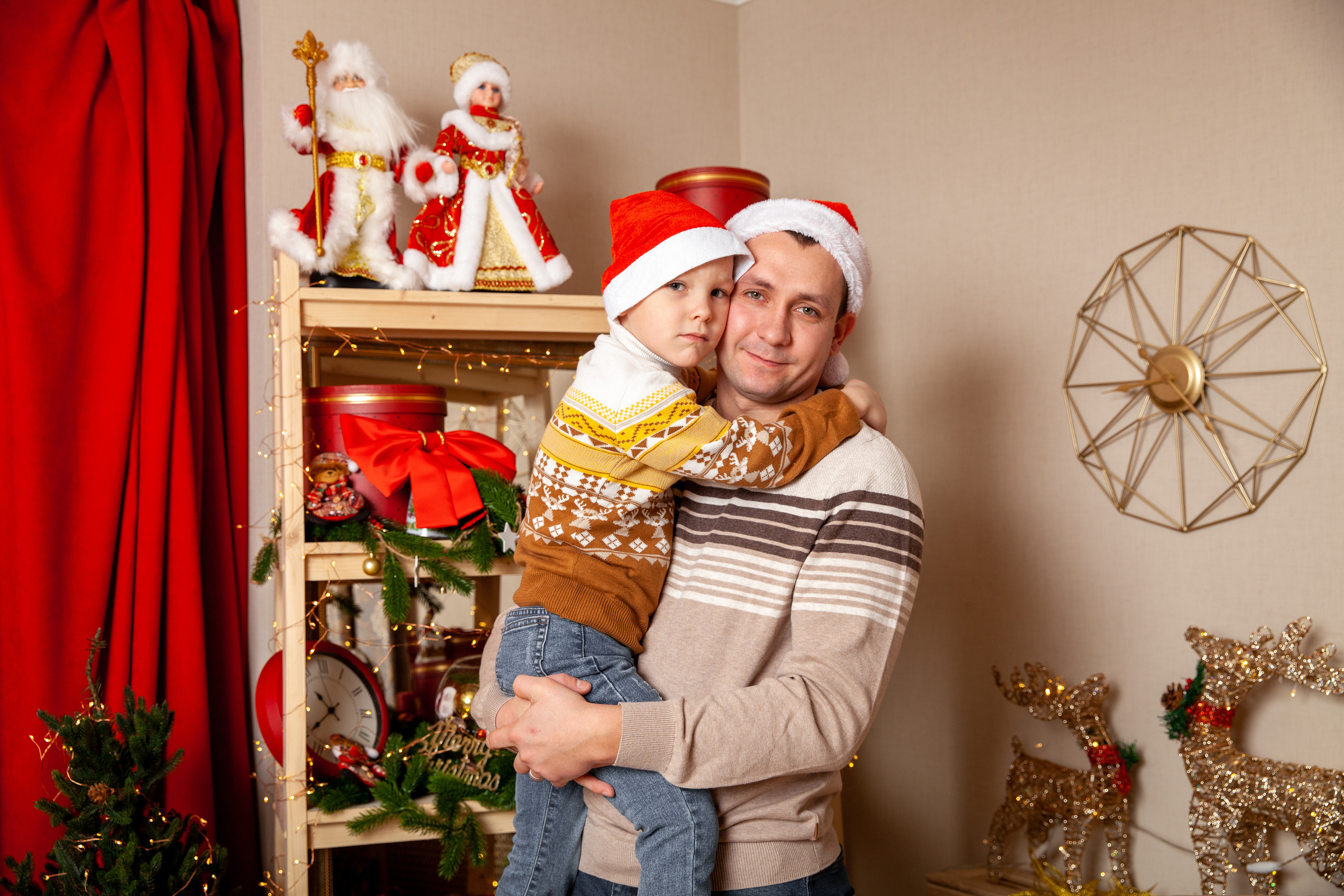 Новогодняя семейная фотосессия для Анастасии. Фотограф в Железнодорожном и Балашихе