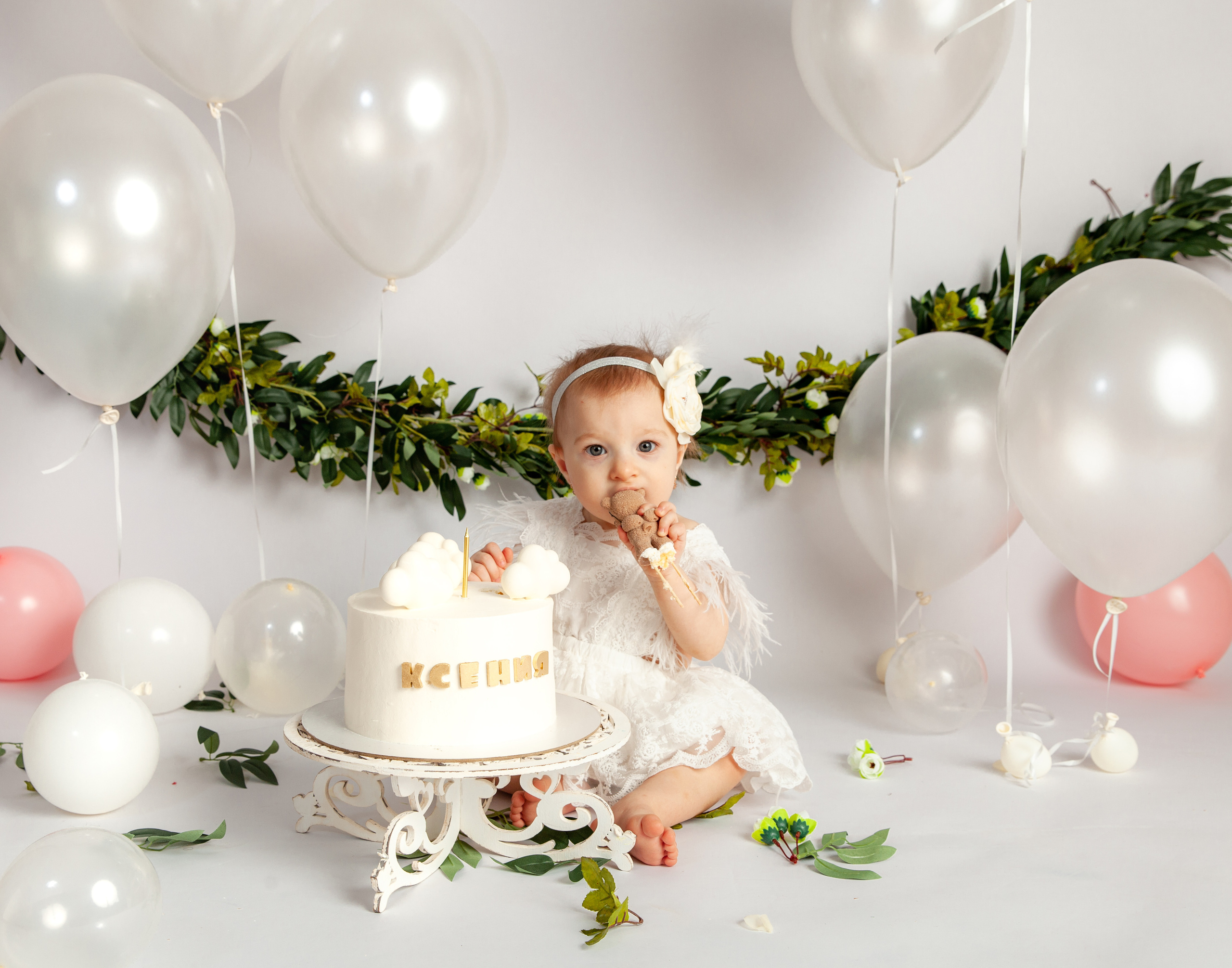 Фотосессия годовасия. Ксения. Фотограф в Железнодорожном и Балашихе