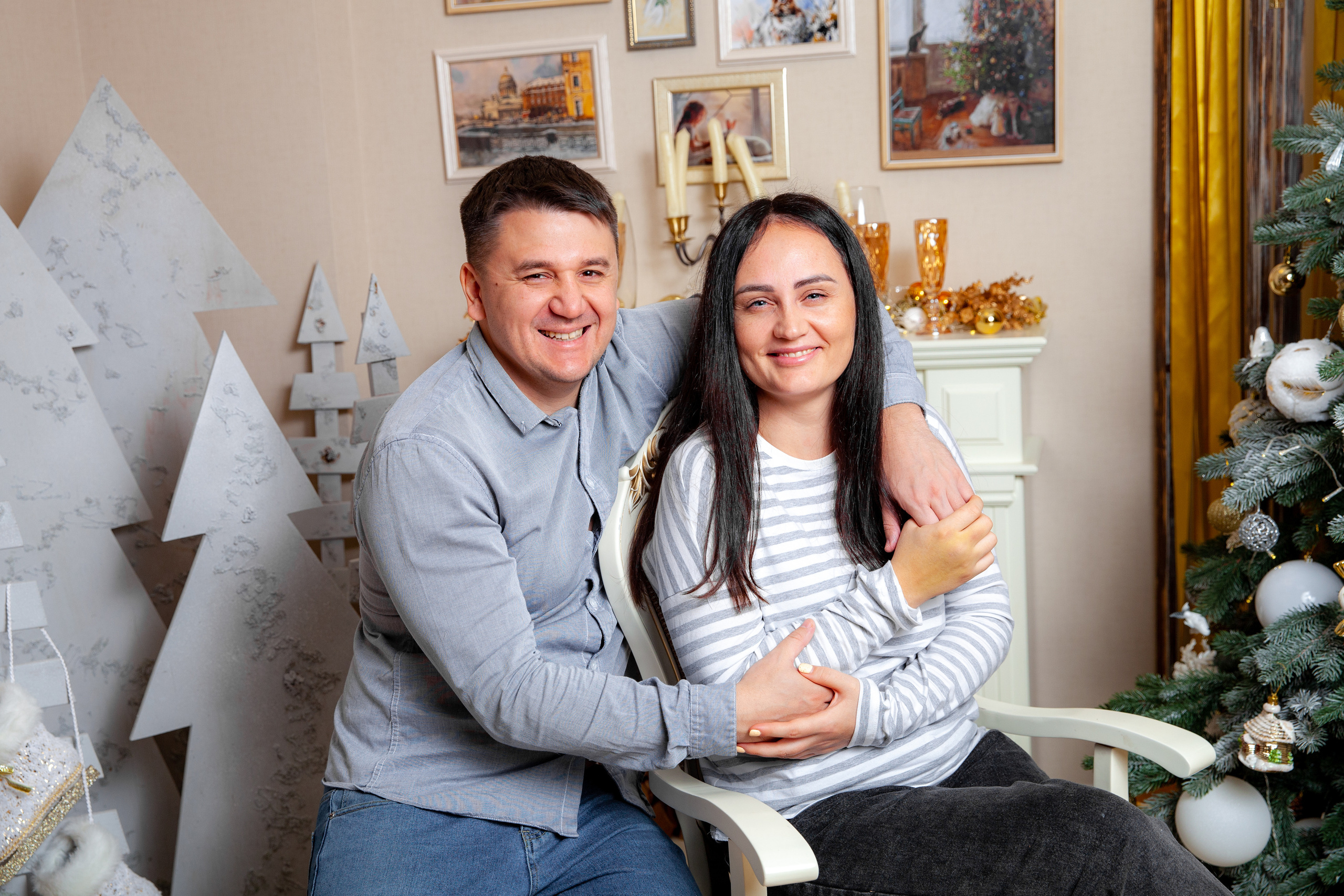 Новогодняя фотосессия для Зарины. Фотограф в Железнодорожном и Балашихе