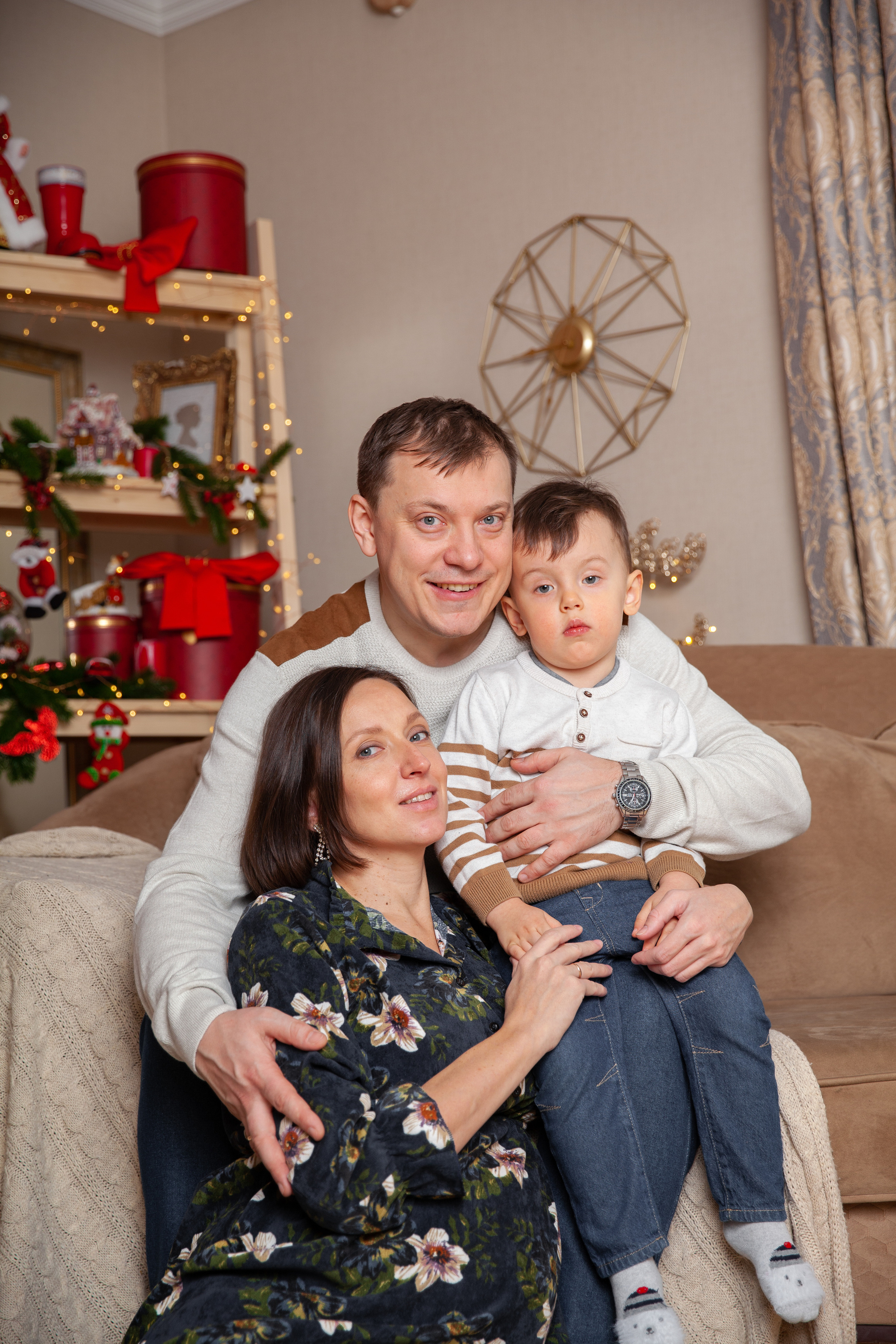 Новогодняя фотосессия беременности для Светланы. Фотограф в Железнодорожном и Балашихе