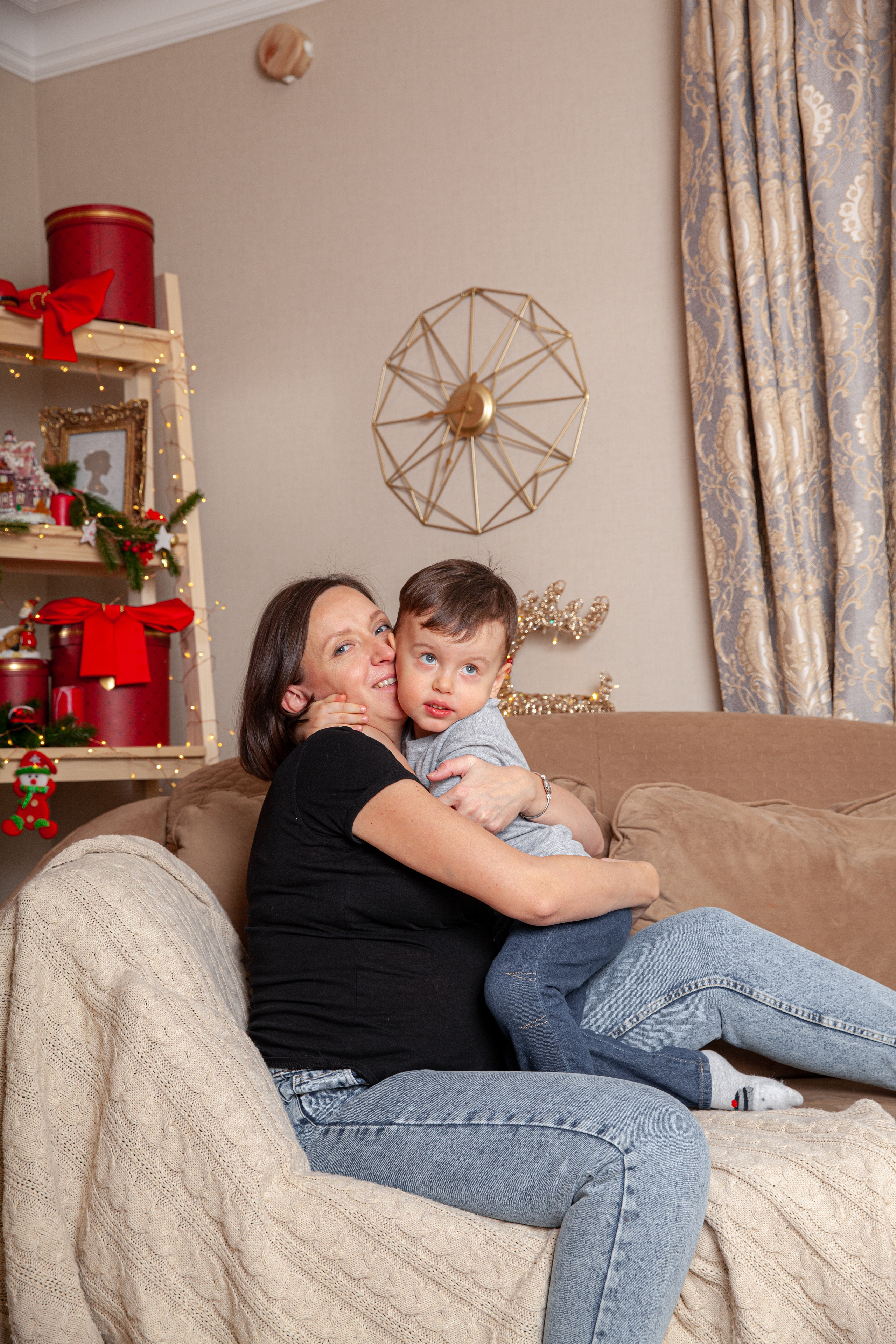 Новогодняя фотосессия беременности для Светланы. Фотограф в Железнодорожном и Балашихе