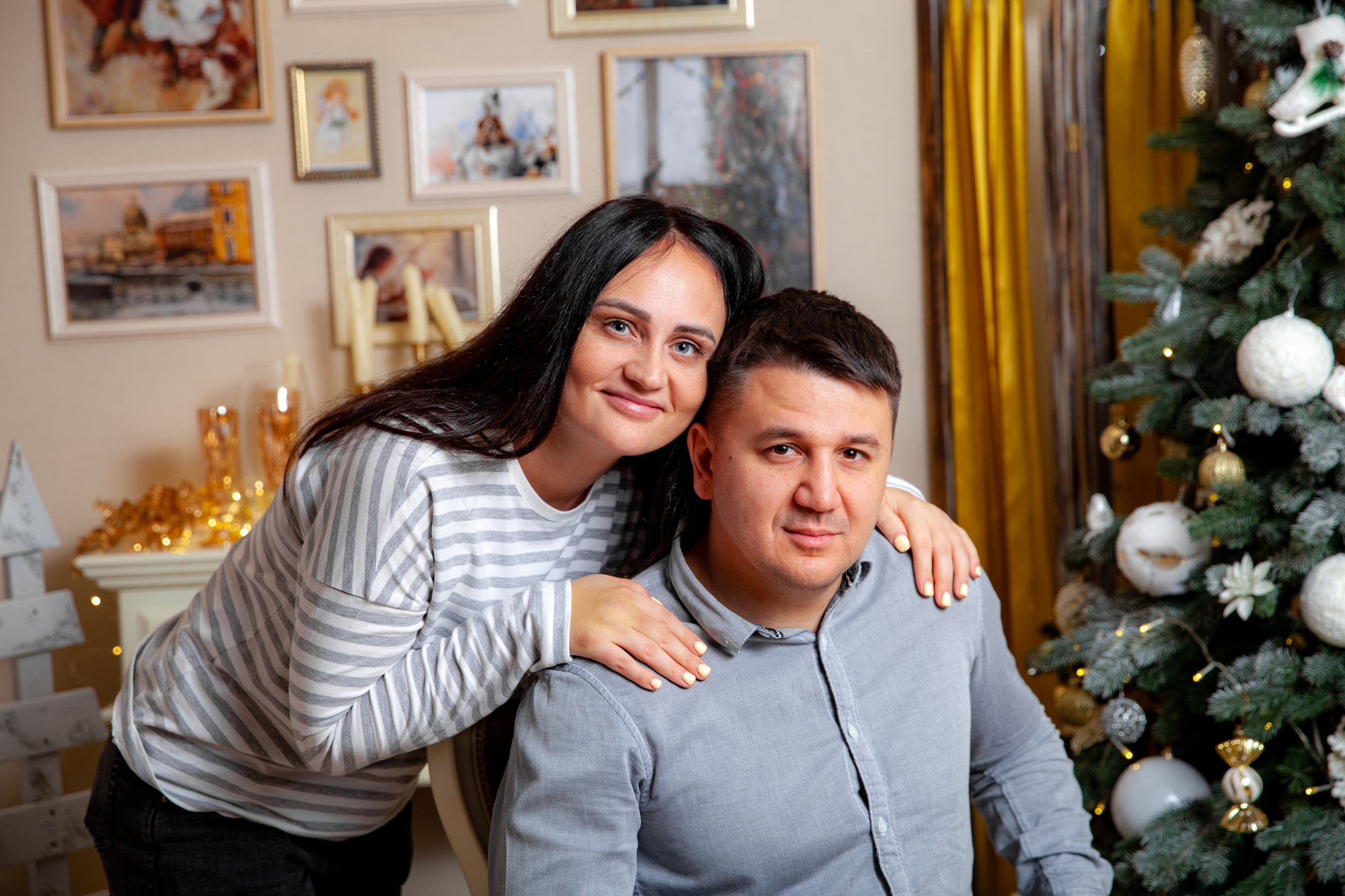 Новогодняя фотосессия для Зарины. Фотограф в Железнодорожном и Балашихе