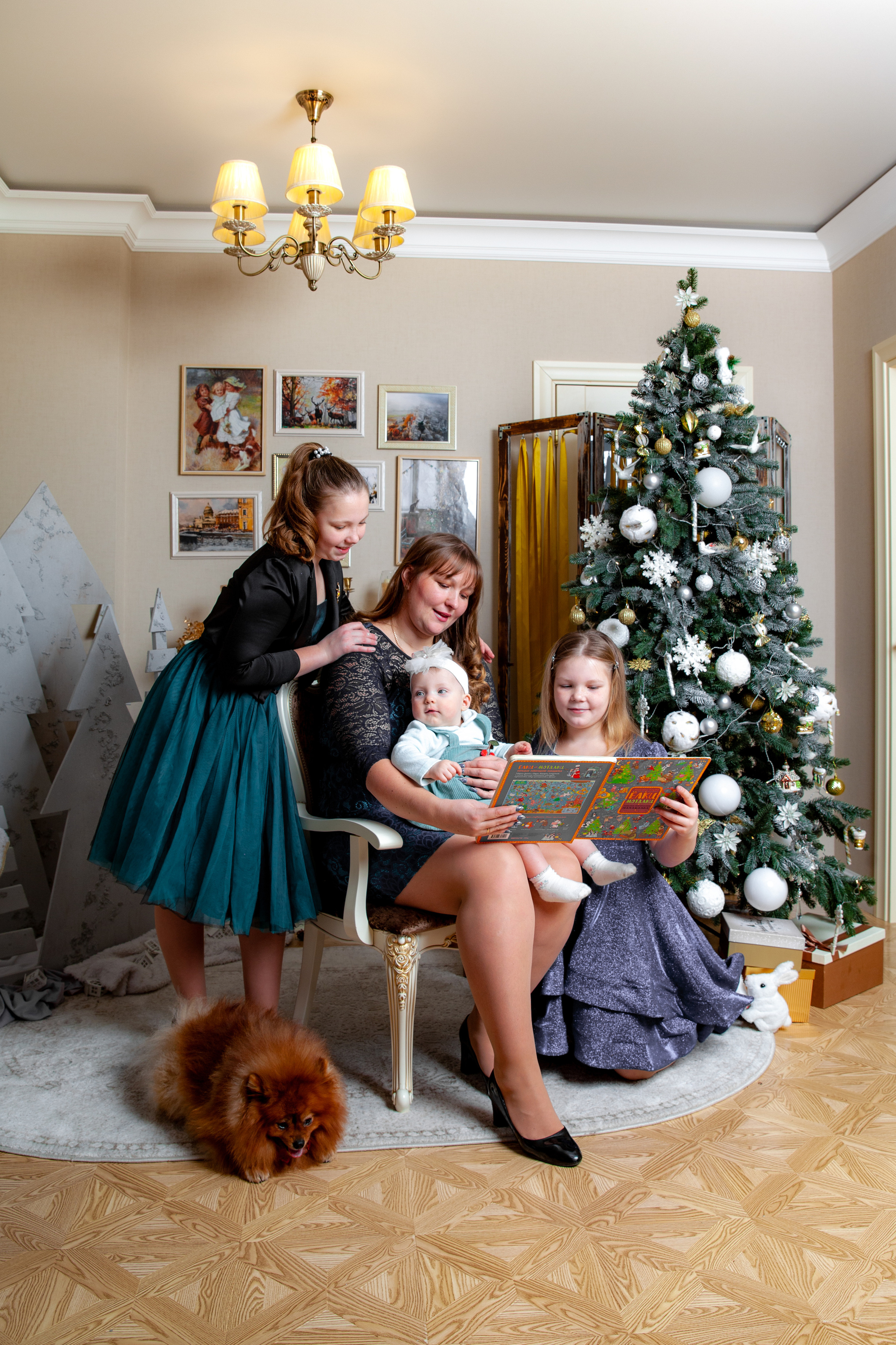 Новогодняя фотосессия для Елены. Фотограф в Железнодорожном и Балашихе