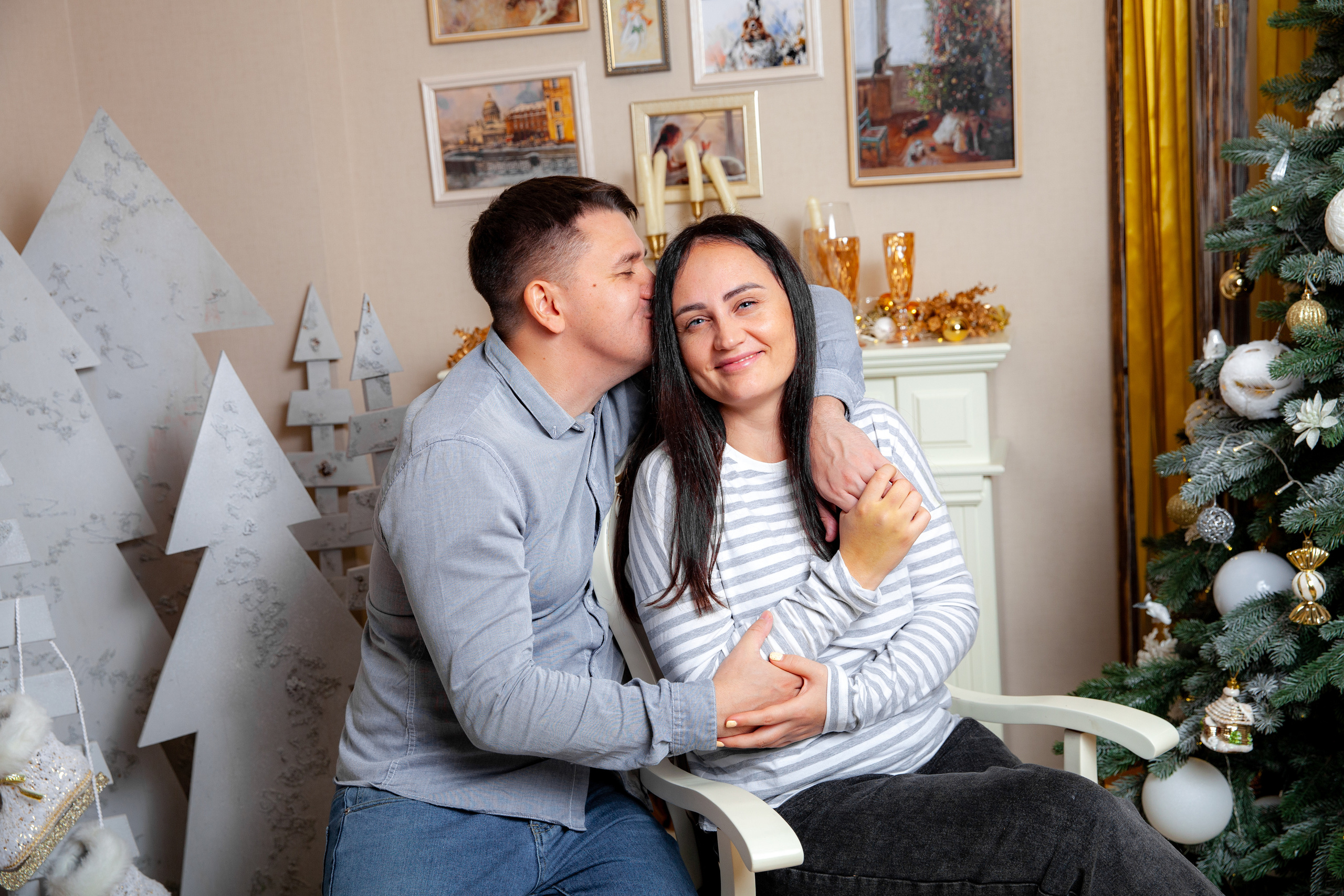 Новогодняя фотосессия для Зарины. Фотограф в Железнодорожном и Балашихе