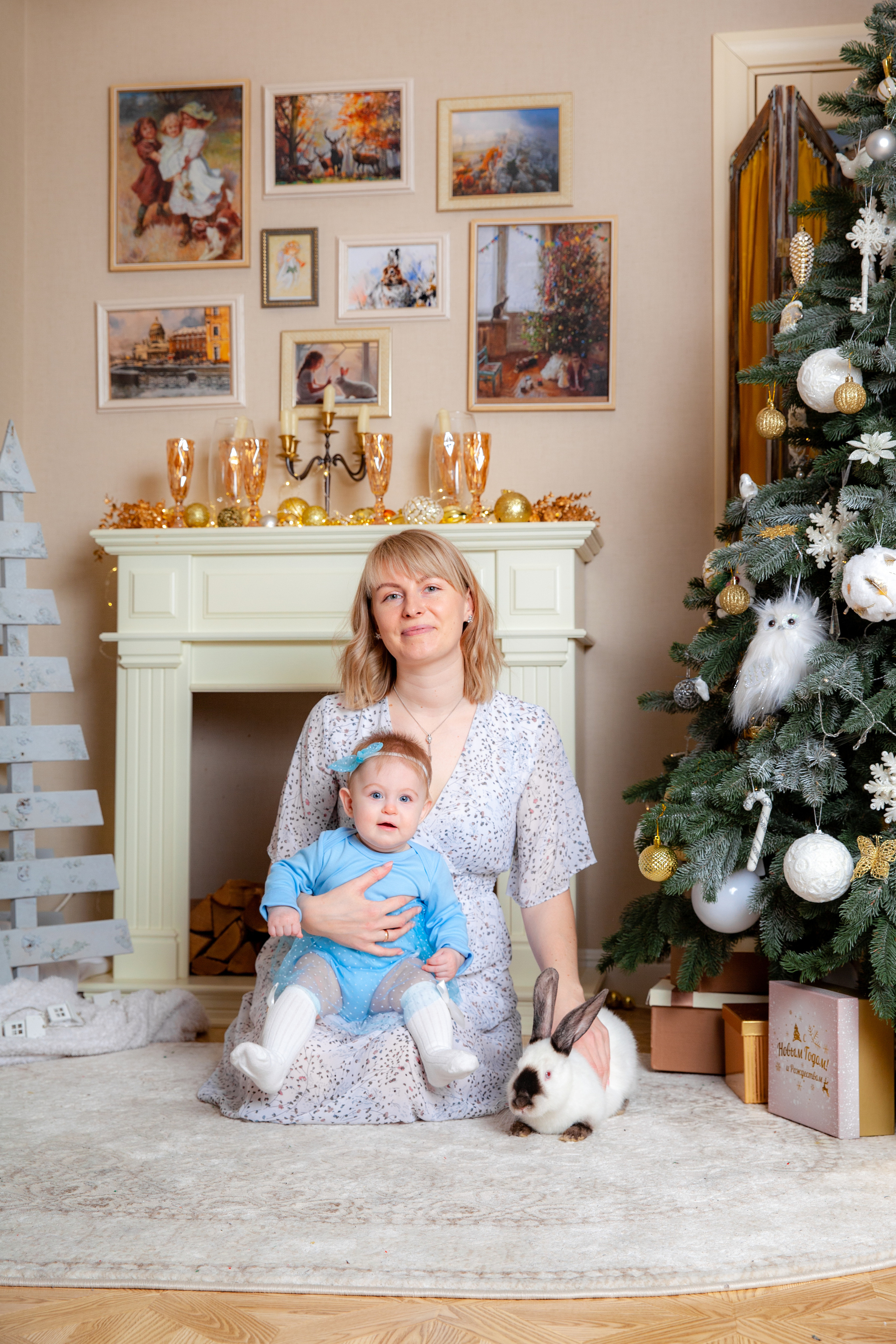 Настя, Никита и Верочка. Новогодняя фотосессия. Фотограф в Железнодорожном и Балашихе