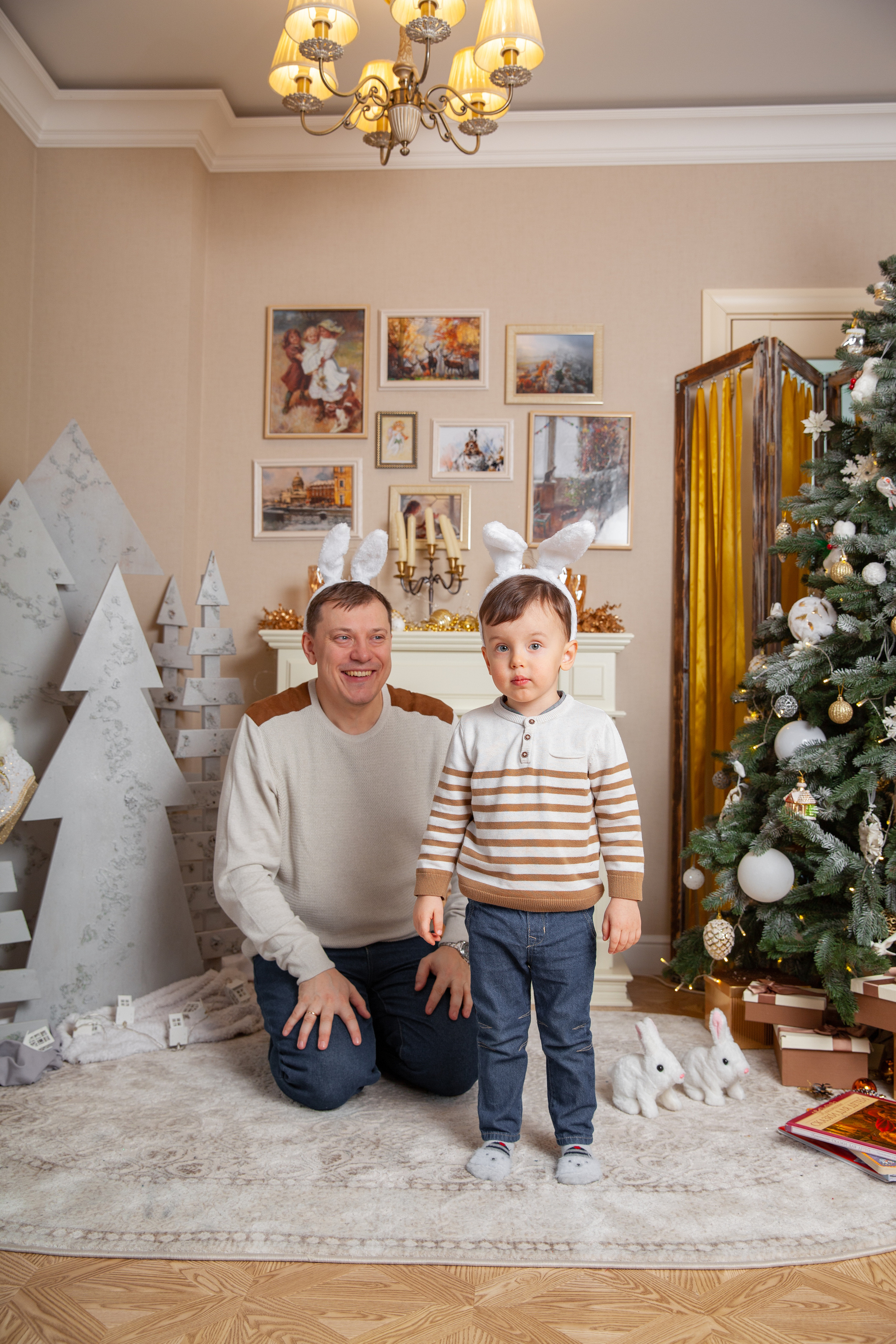 Новогодняя фотосессия беременности для Светланы. Фотограф в Железнодорожном и Балашихе